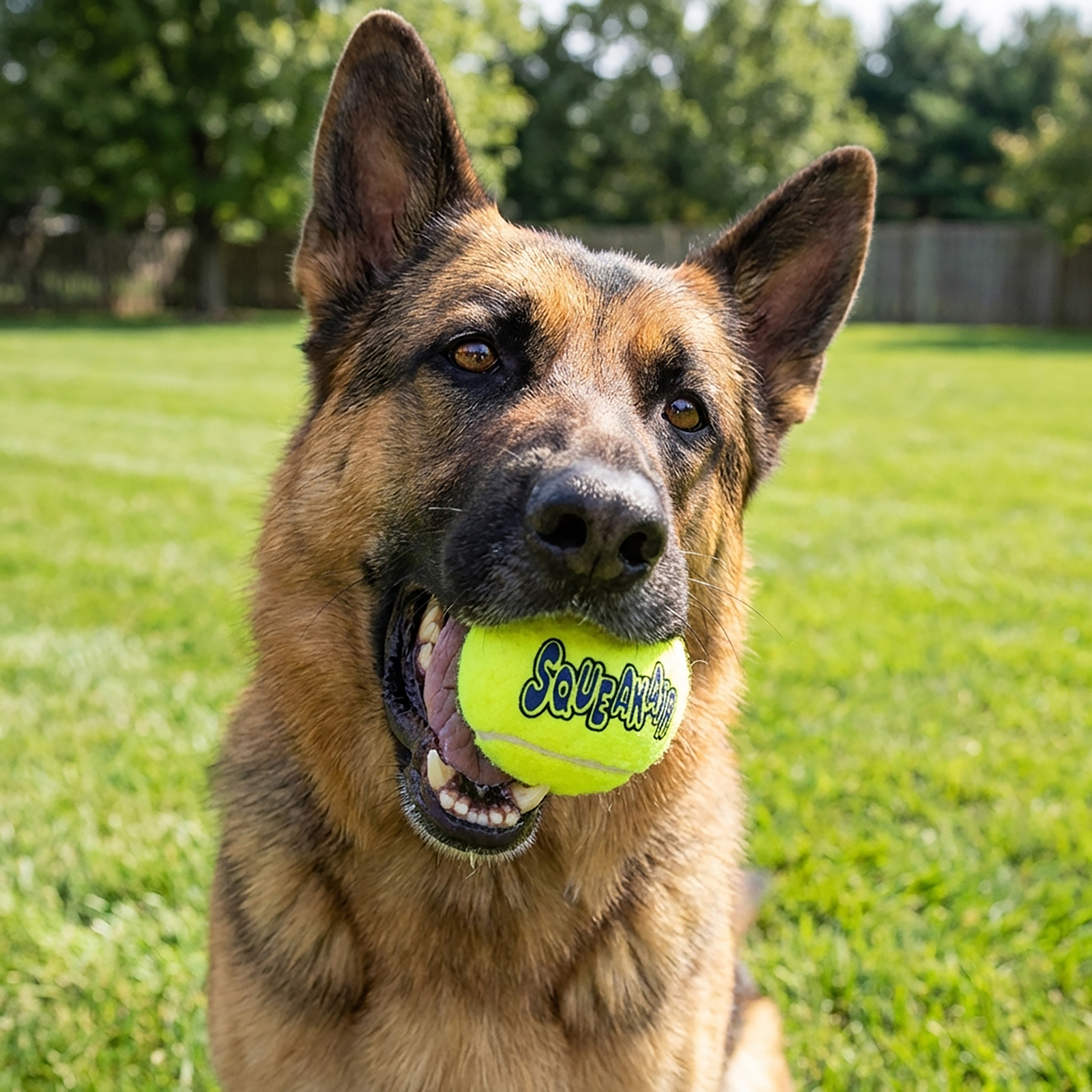 Kong Air Squeaker Tennis Ball Bulk XL