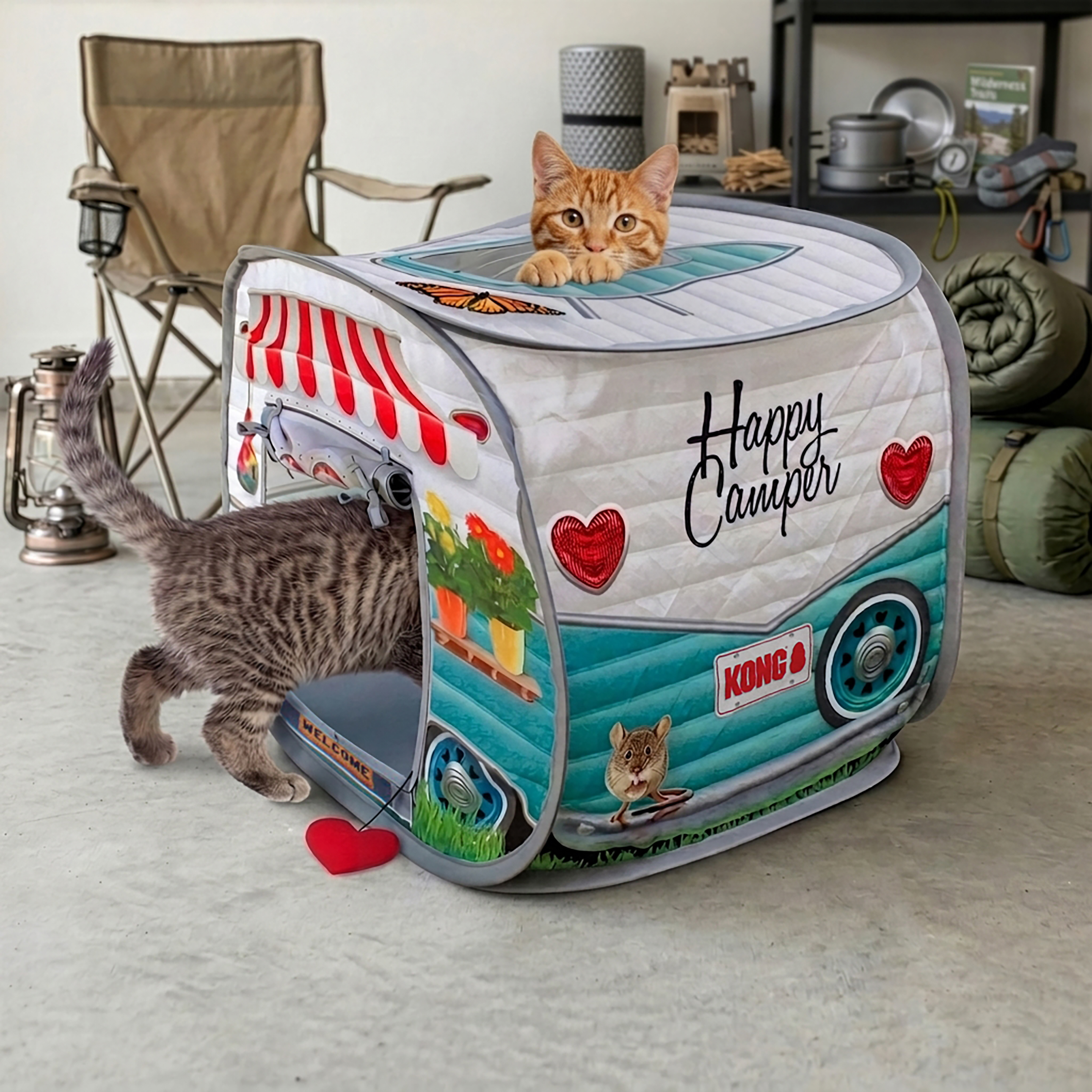 Kong Cat Play Spaces Camper