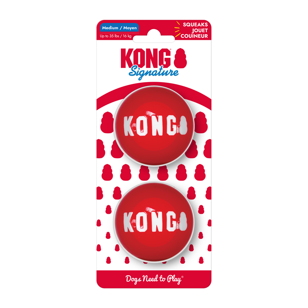 Kong Signature Balls x2 Medium