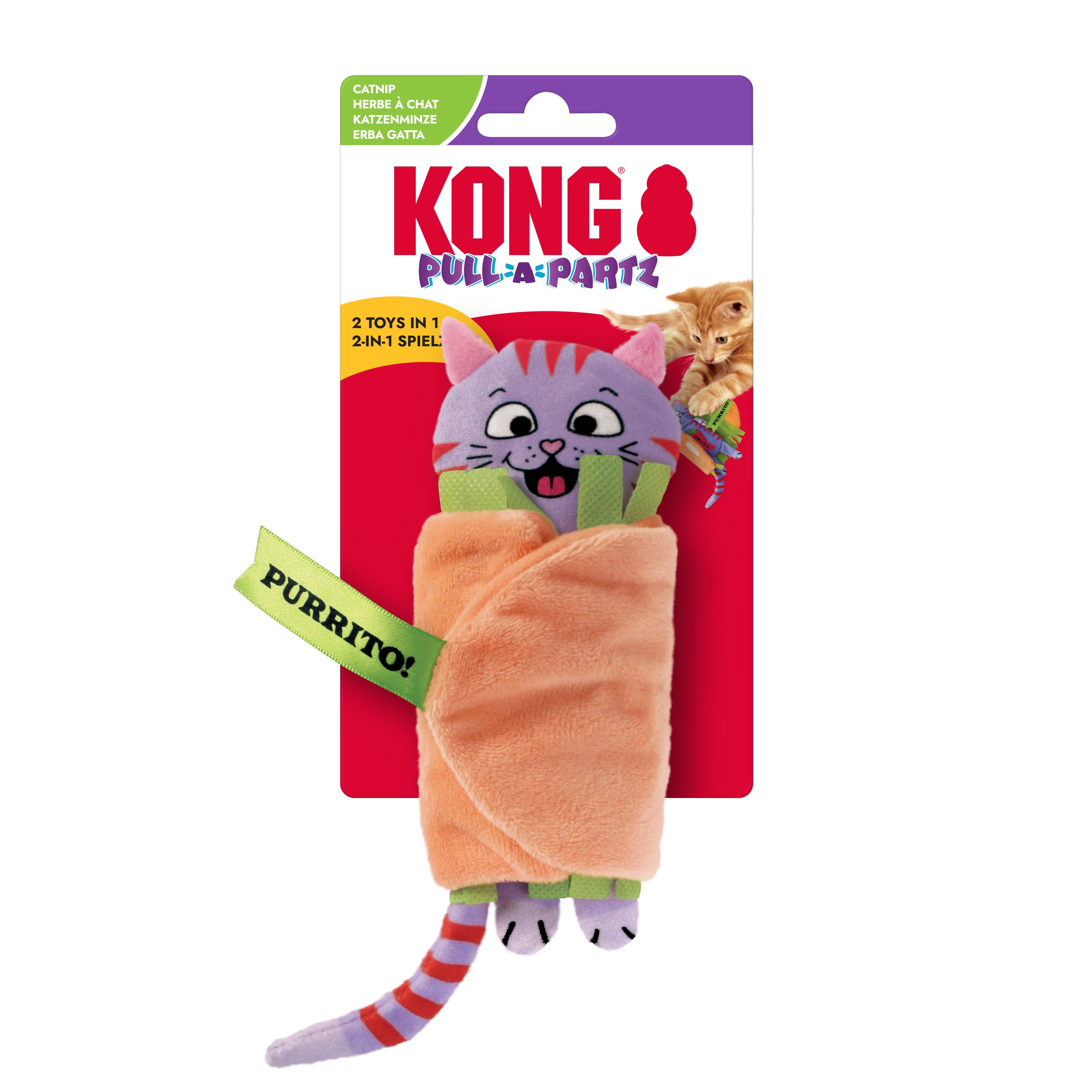 Kong Cat Pull-A-Partz Purrito