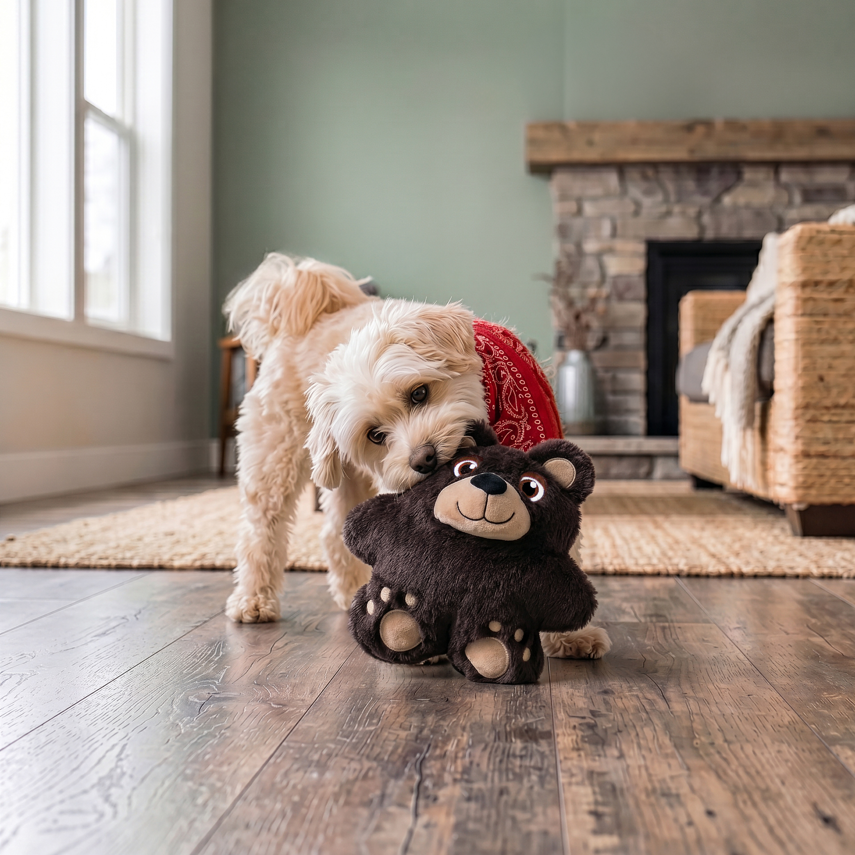 Kong Snuzzles Bear Medium