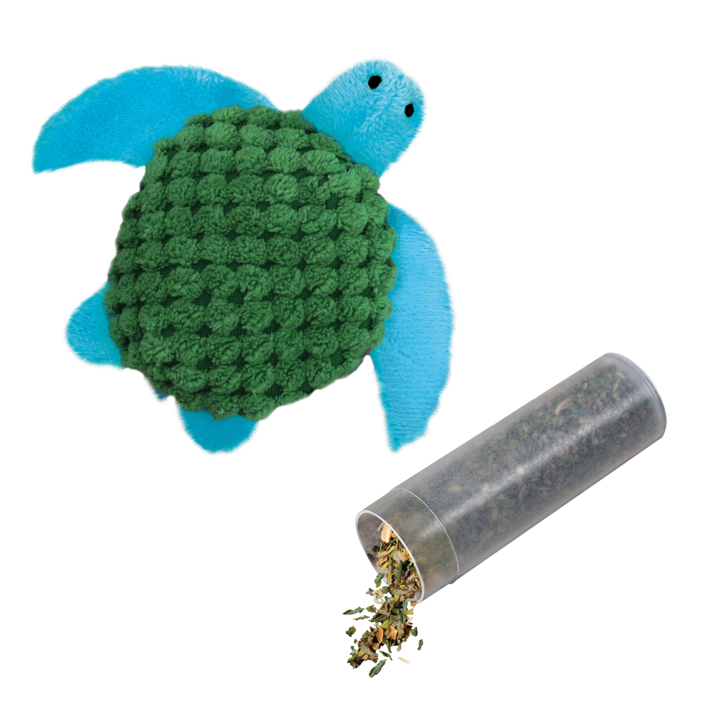 Kong Cat Refillable Catnip Turtle Each