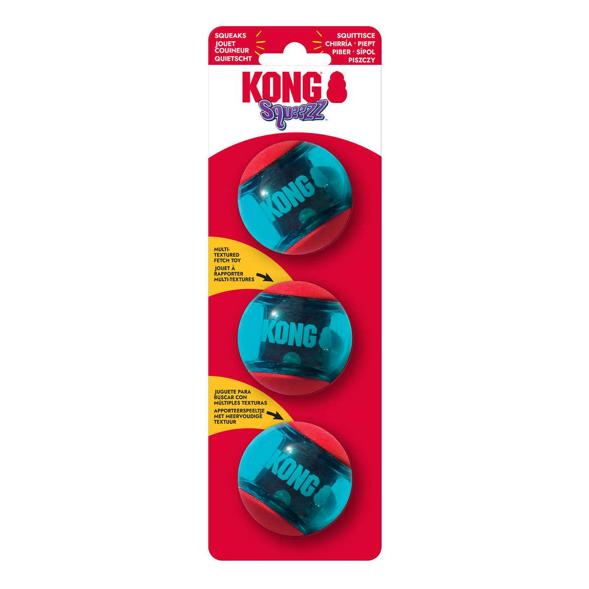 Squeezz Action Ball Red Sm EU