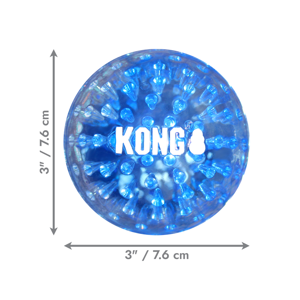 Kong Squeezz Geodz 2pk Assorted L