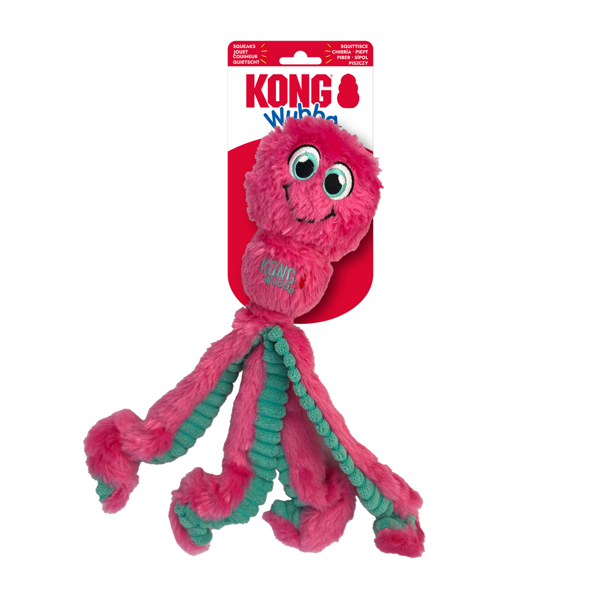Wubba Octopus Assorted Lg EU