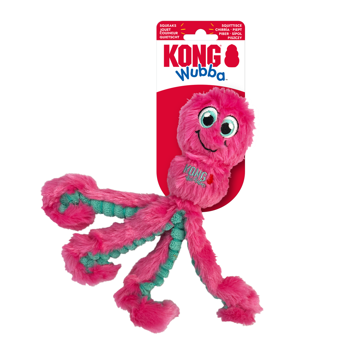 Wubba Octopus Assorted Sm EU