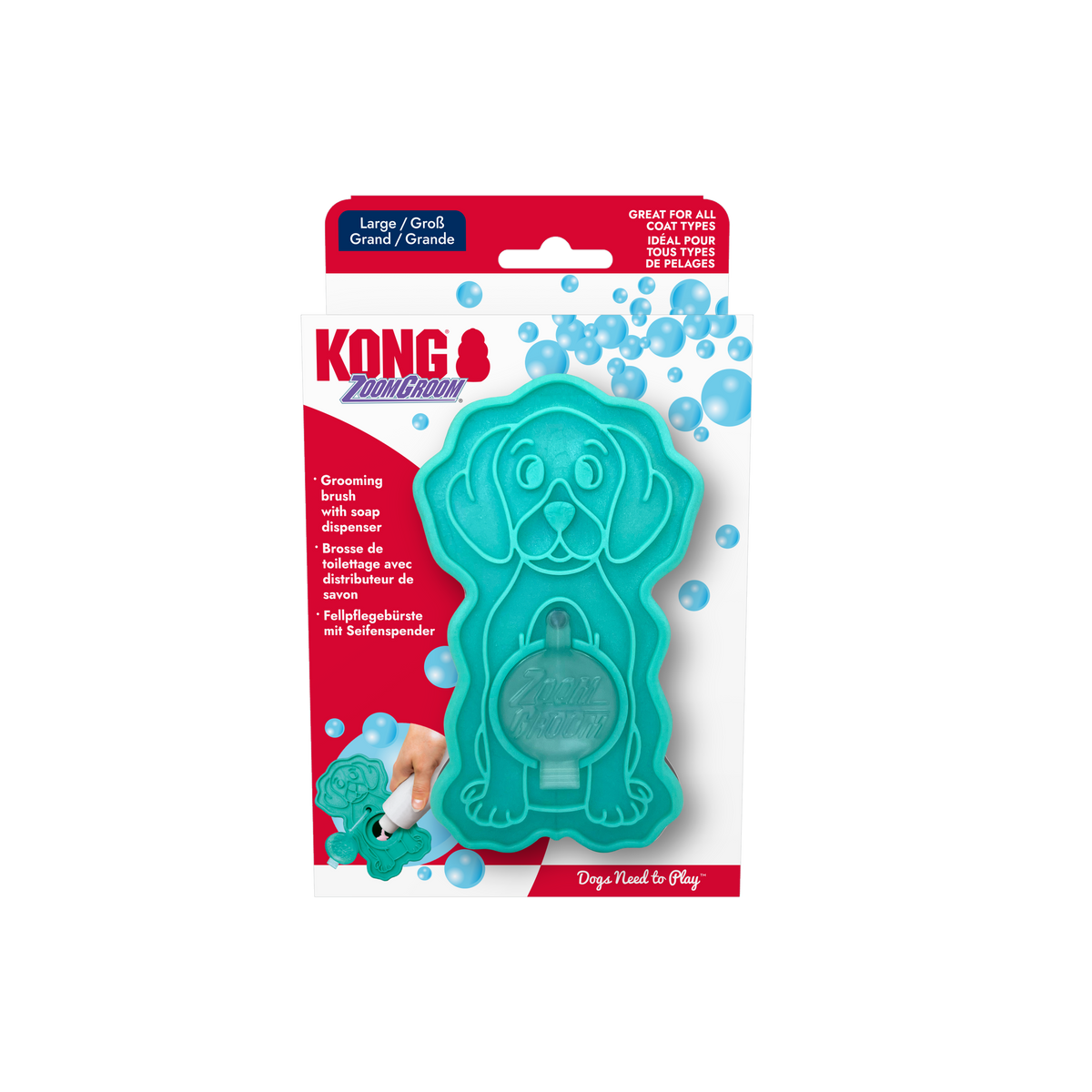ZoomGroom Bubbles Lg EU