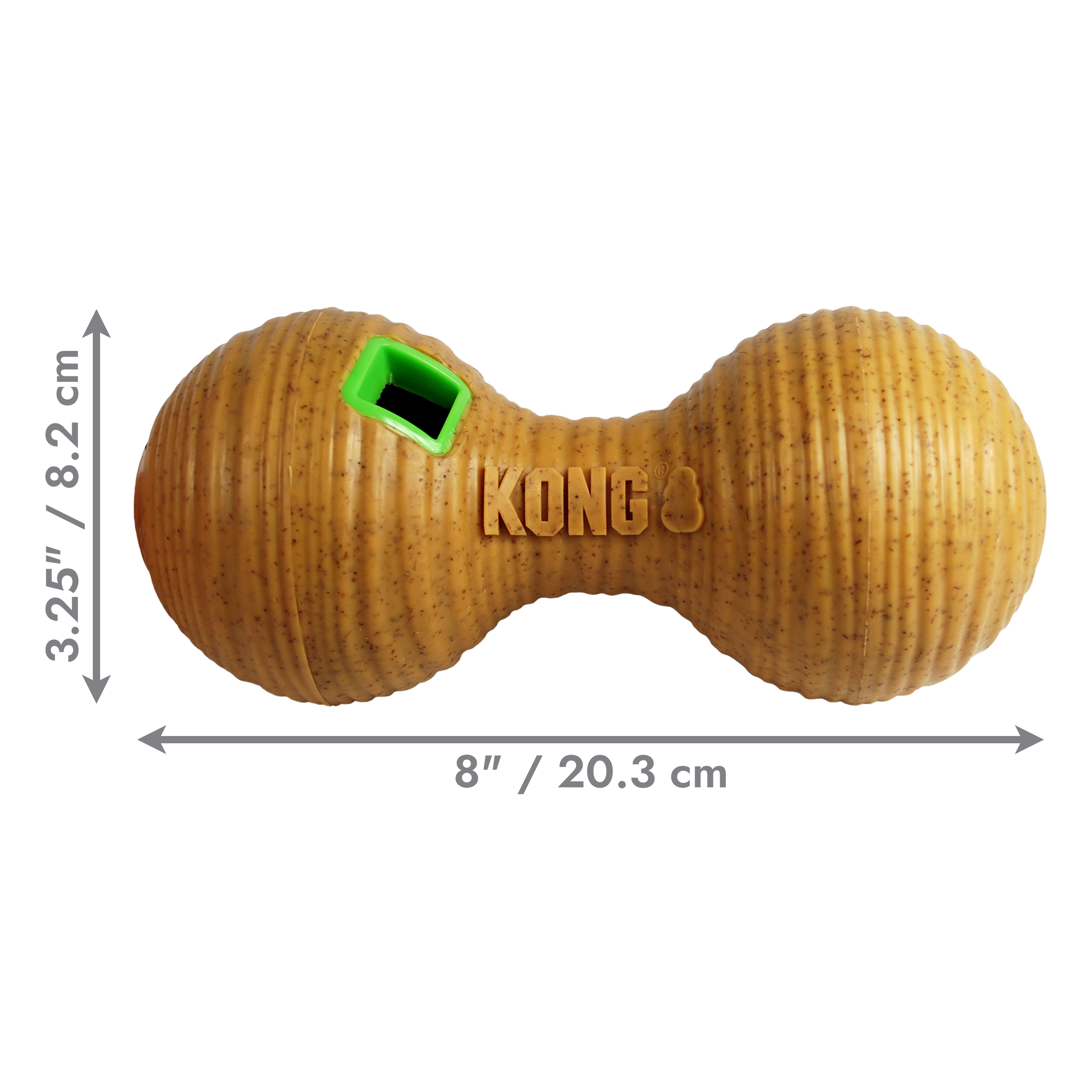 Kong Bamboo Feeder Dumbbell Medium