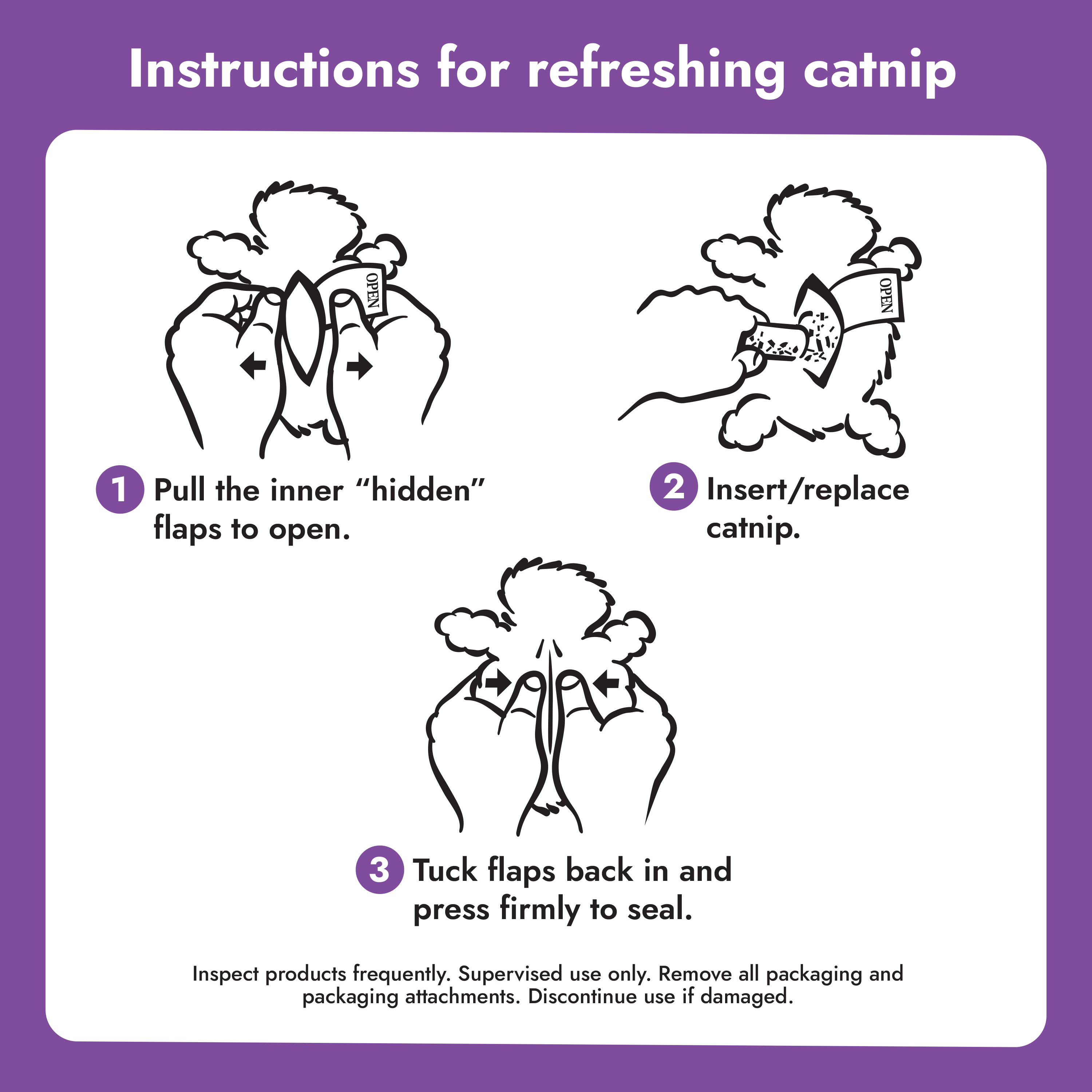 Kong Cat Refillable Catnip Turtle Each