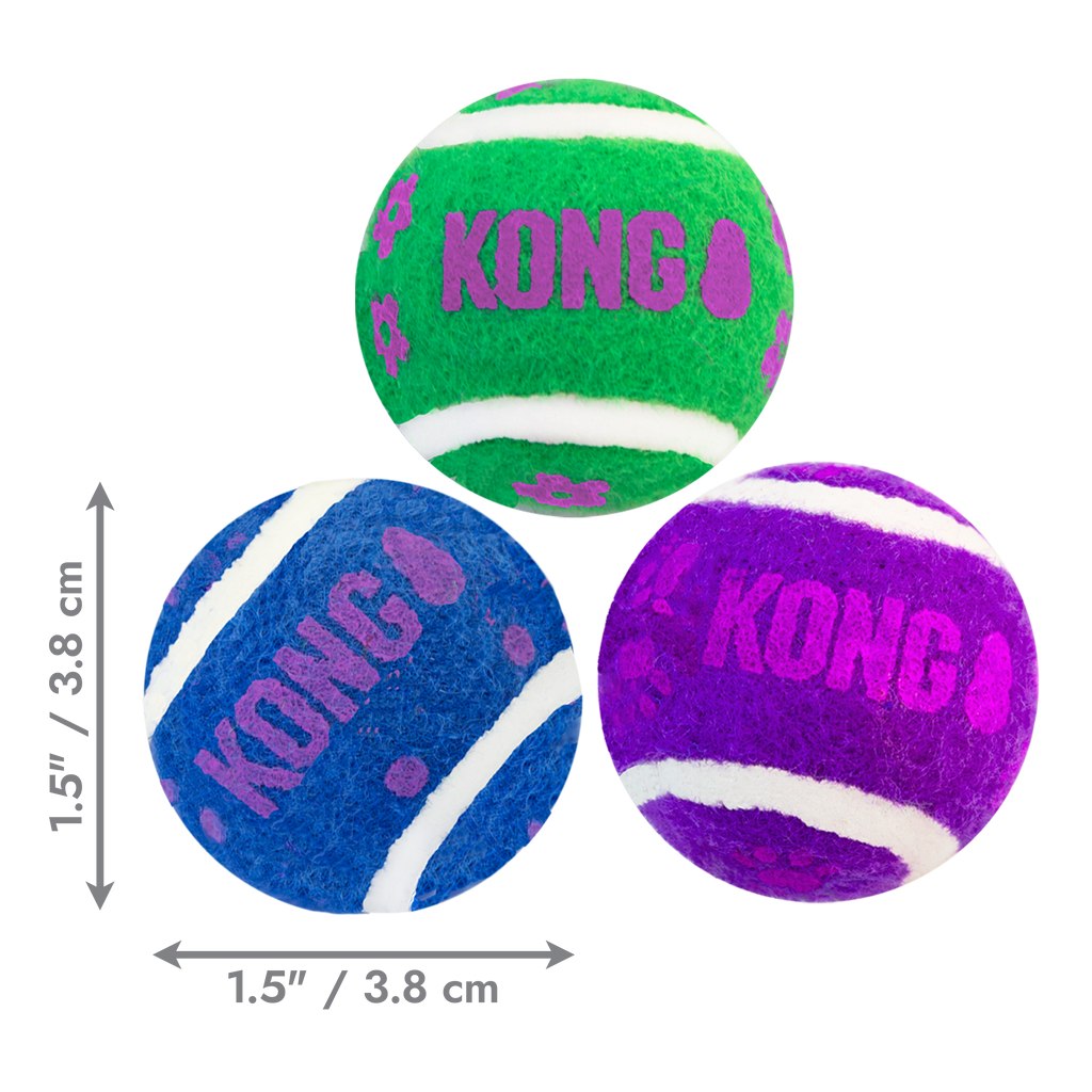 Cat Active Tennis Balls w/Bells EU