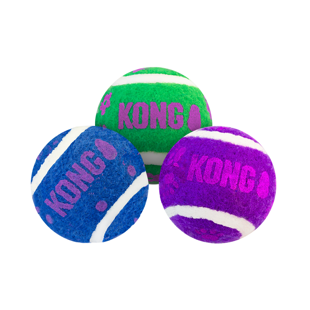 Cat Active Tennis Balls w/Bells EU