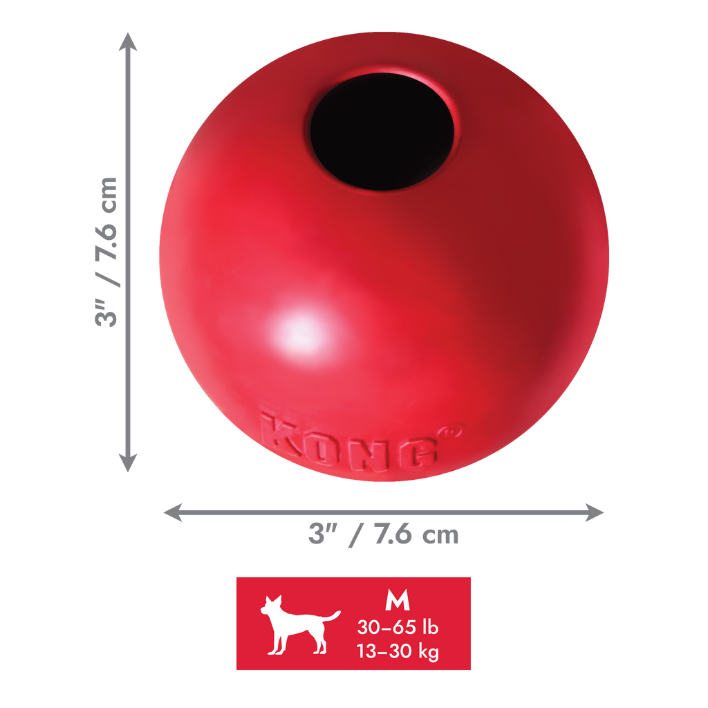 KONG Ball w/Hole Md EU
