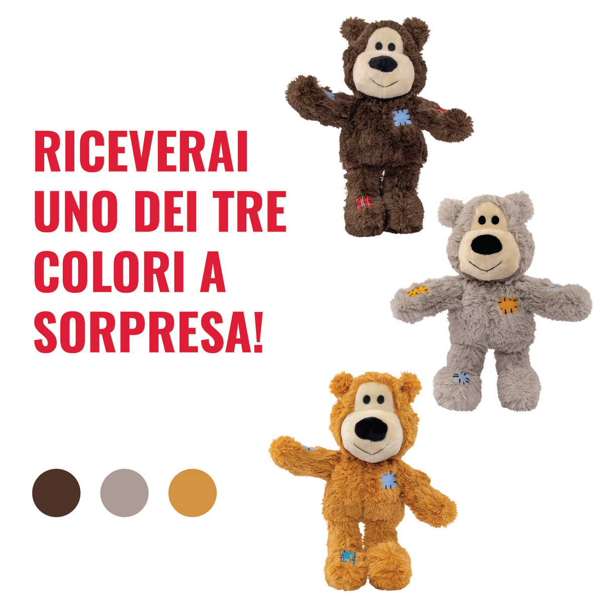 Wild Knots Bear Assorted XS EU