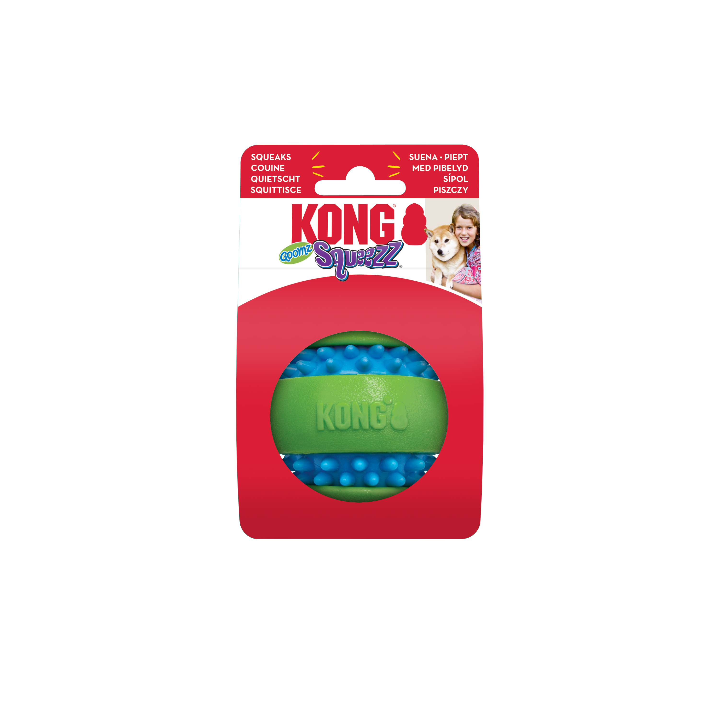 Kong Squeezz Orbitz Ball Medium