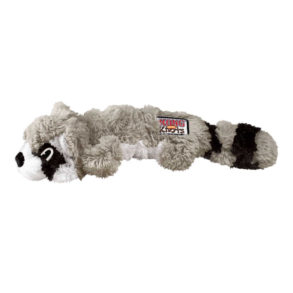 Kong Scrunch Knots Raccoon Medium