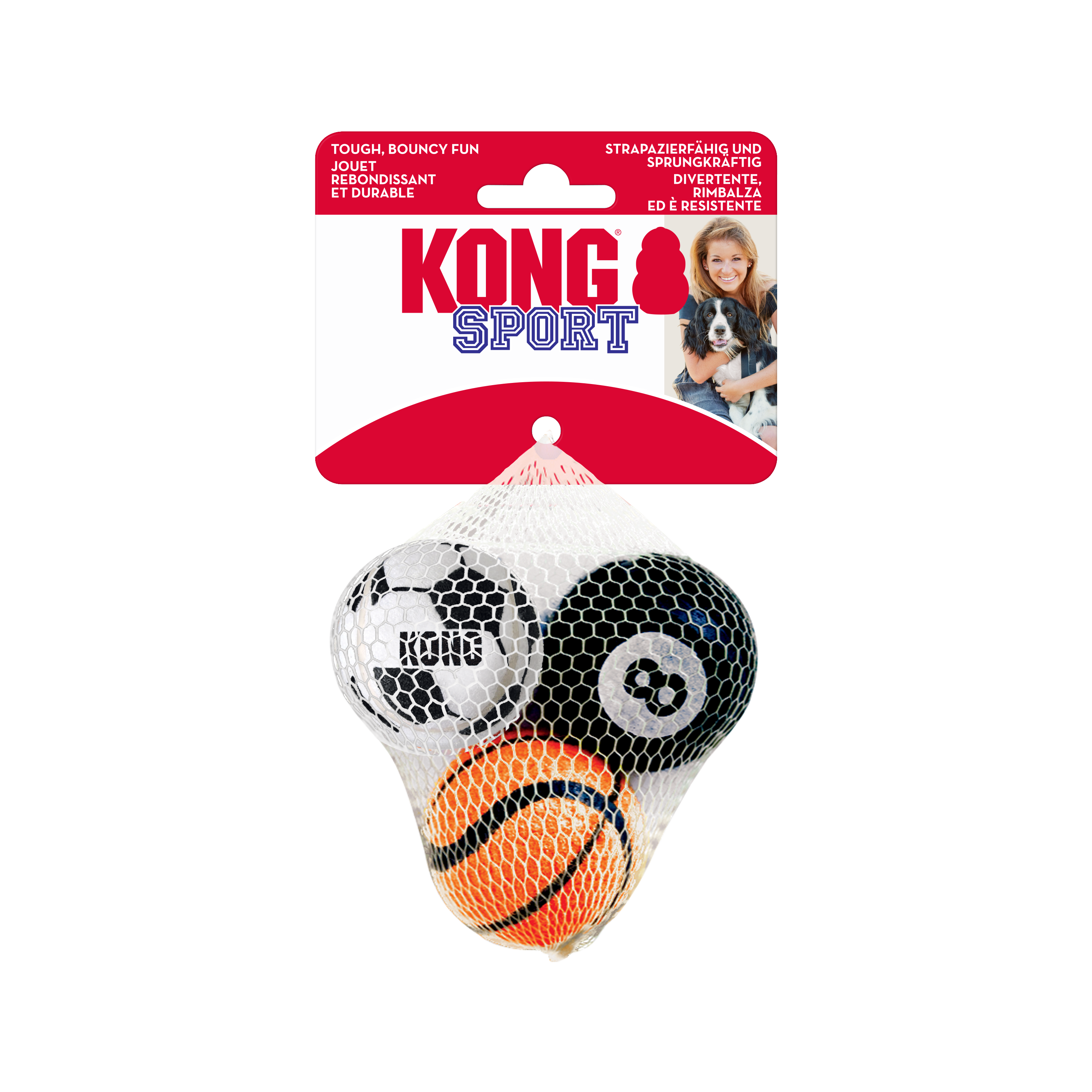 Kong Sport Balls x3 Small