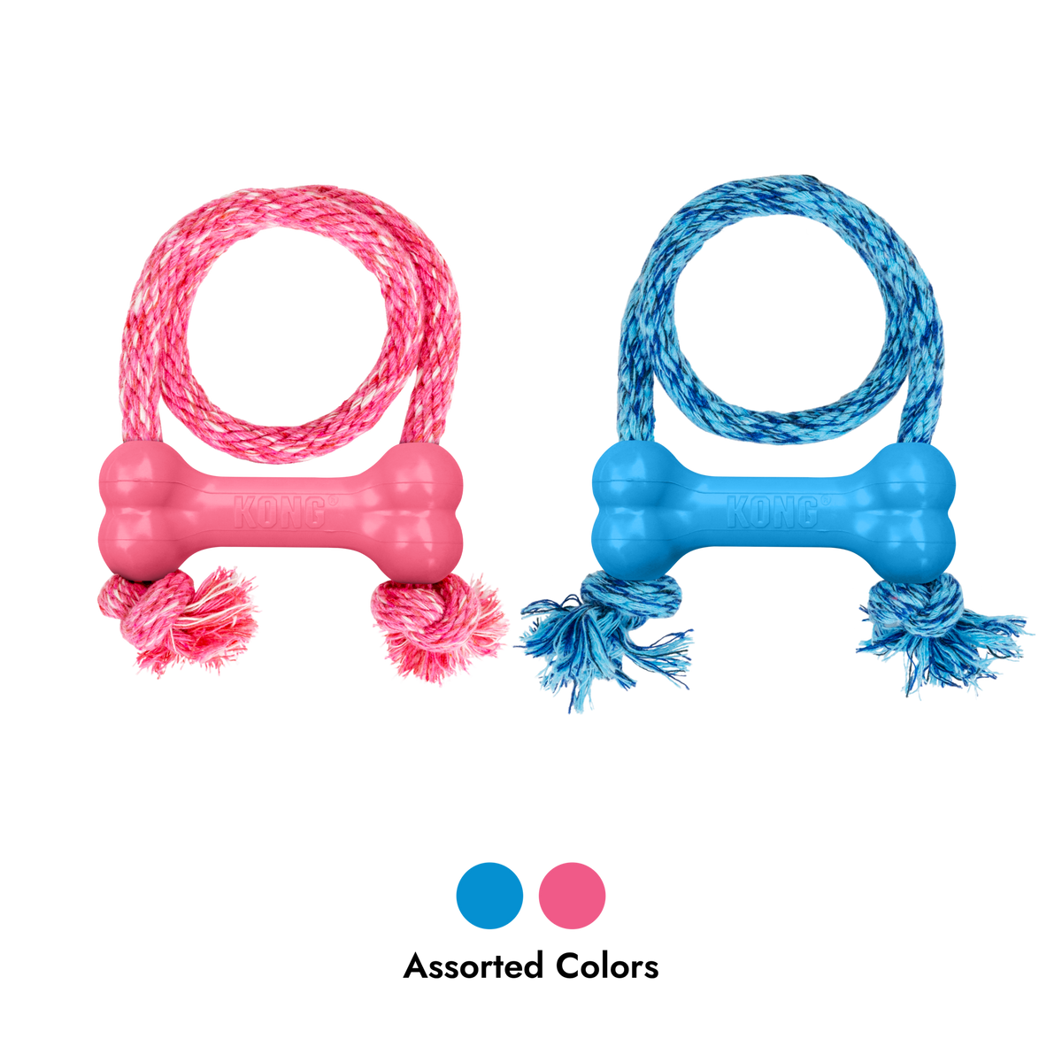 KONG Puppy Goodie Bone w/Rope XS EU
