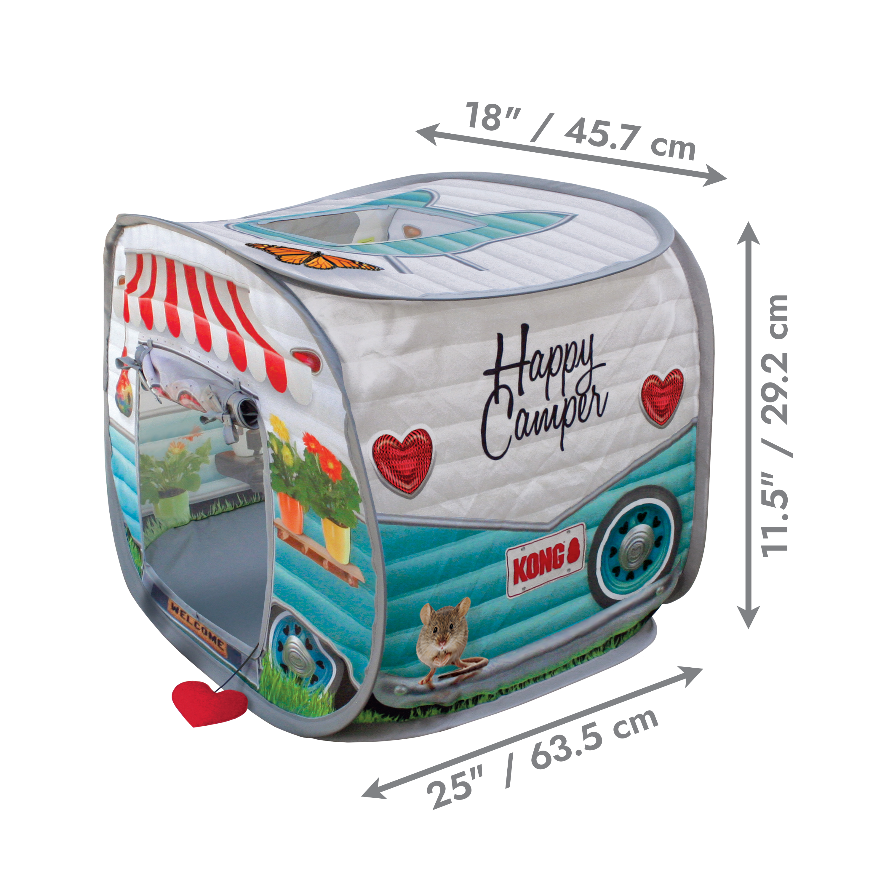 Kong Cat Play Spaces Camper