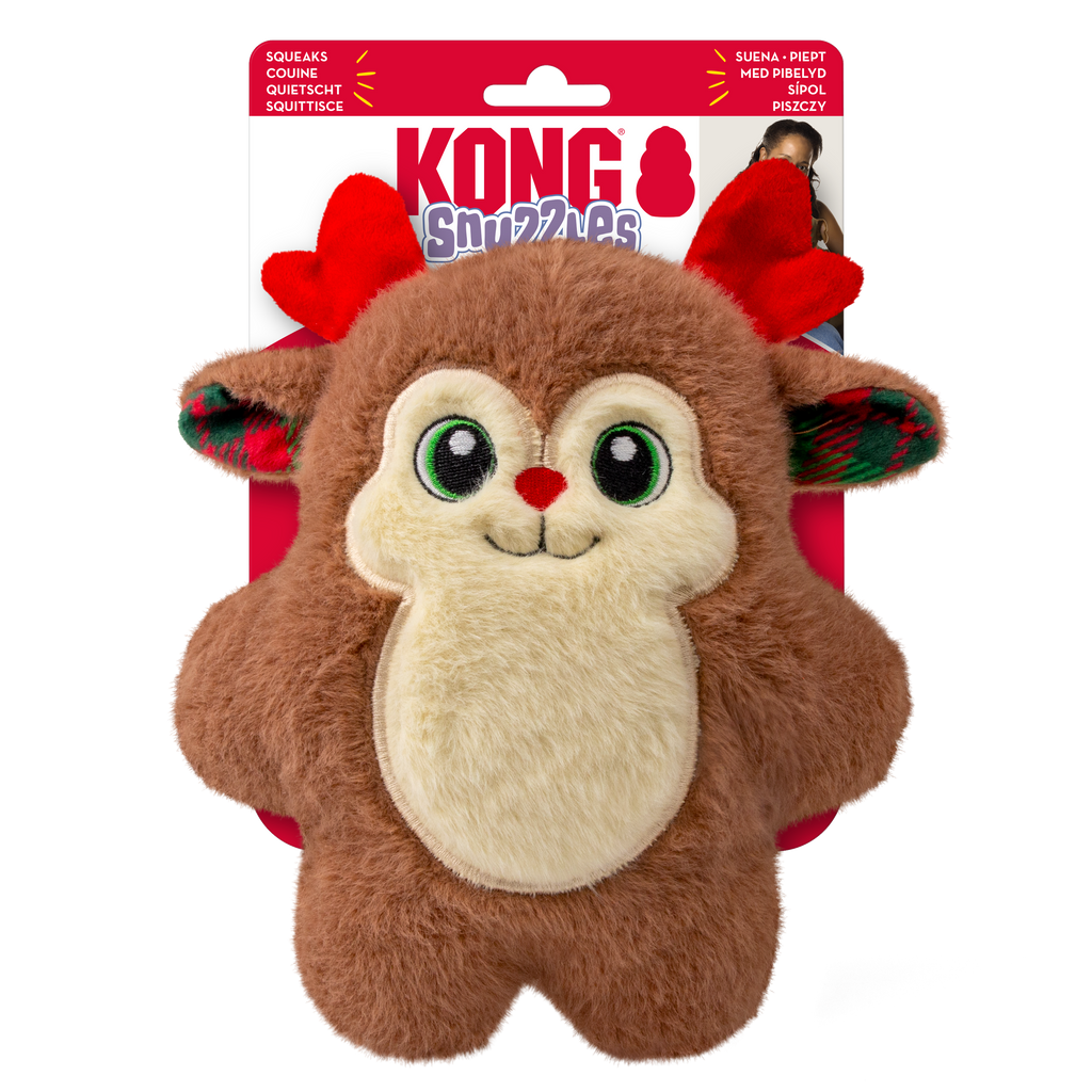 Kong Xmas Snuzzles Reindeer Medium M