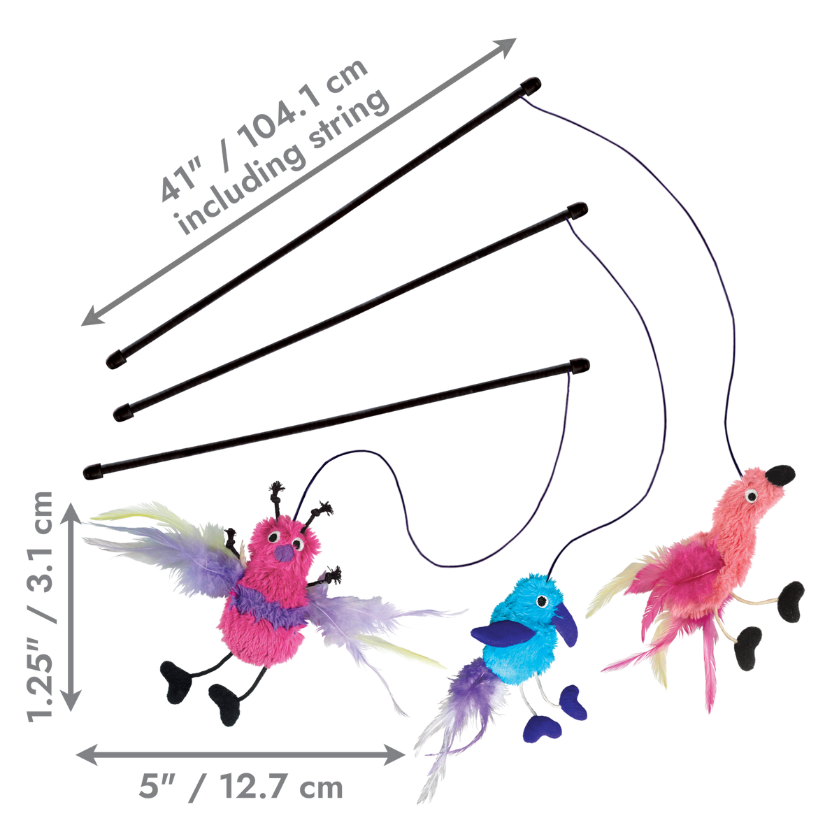 Teaser Feather Assorted EU