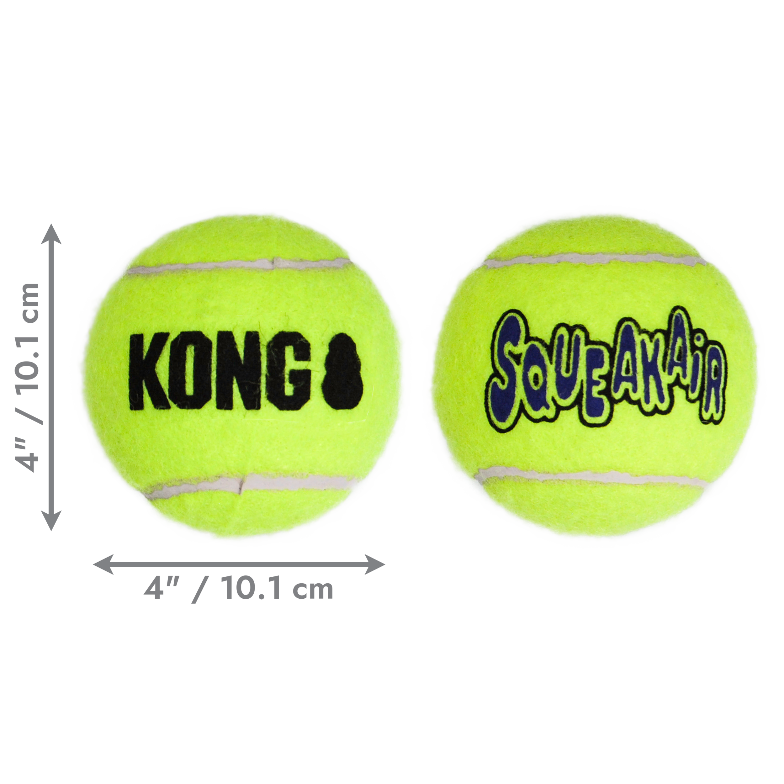 Kong Air Squeaker Tennis Ball Bulk XL