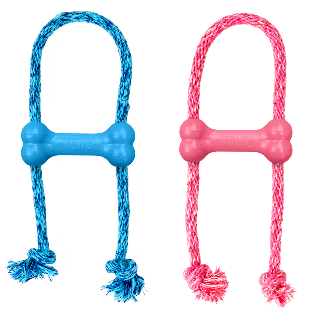 KONG Puppy Goodie Bone w/Rope XS EU