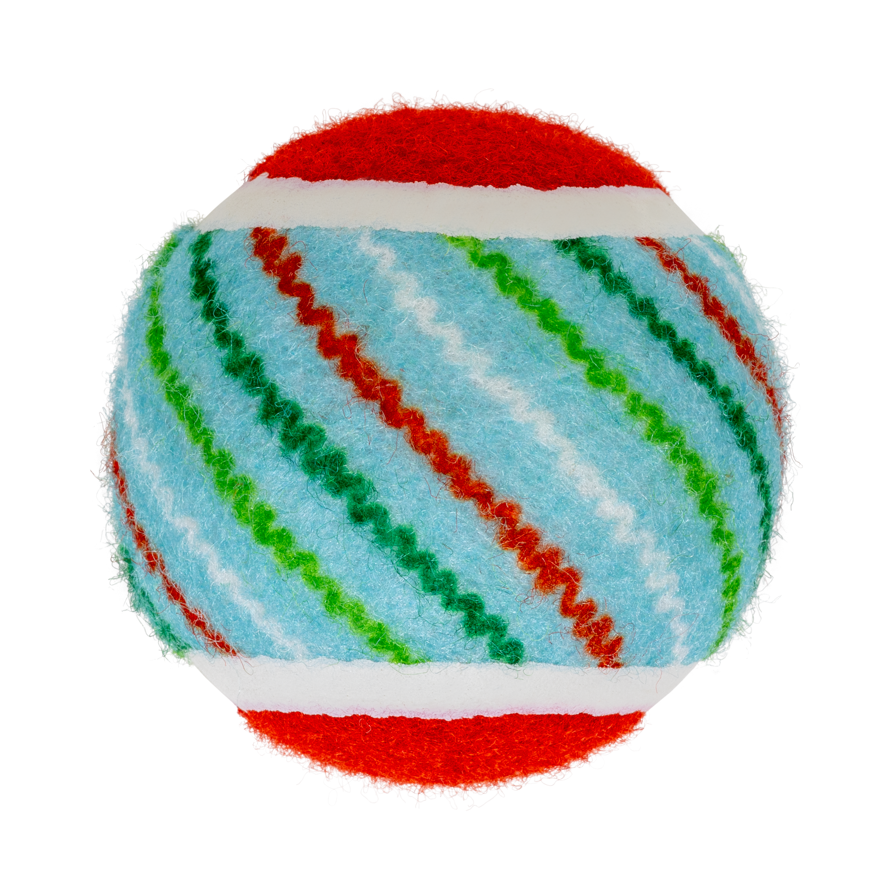 Kong Xmas SqueakerAir Tennis Ball x6 M