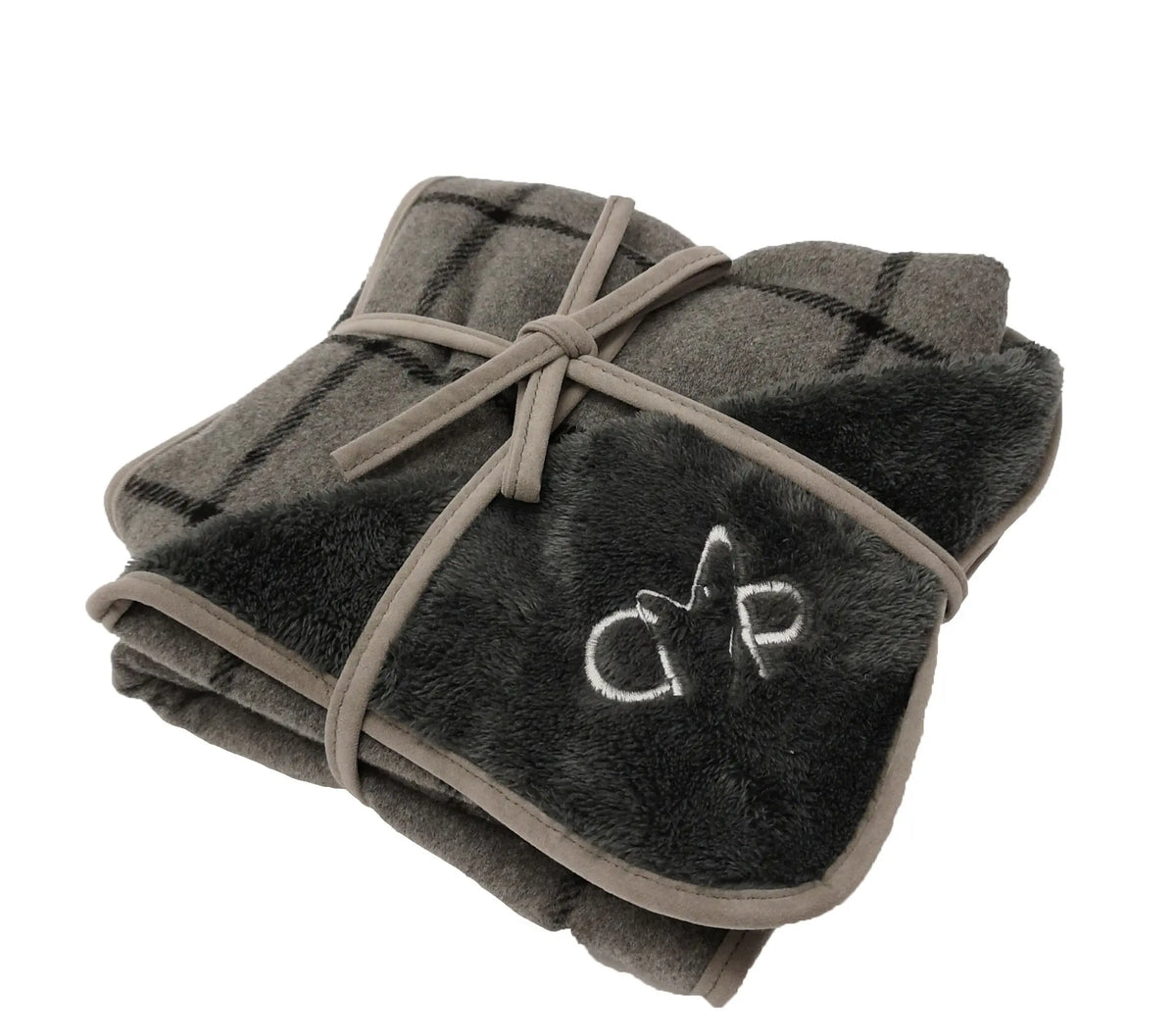 Camden Blanket Medium (100x75cm) Grey Check