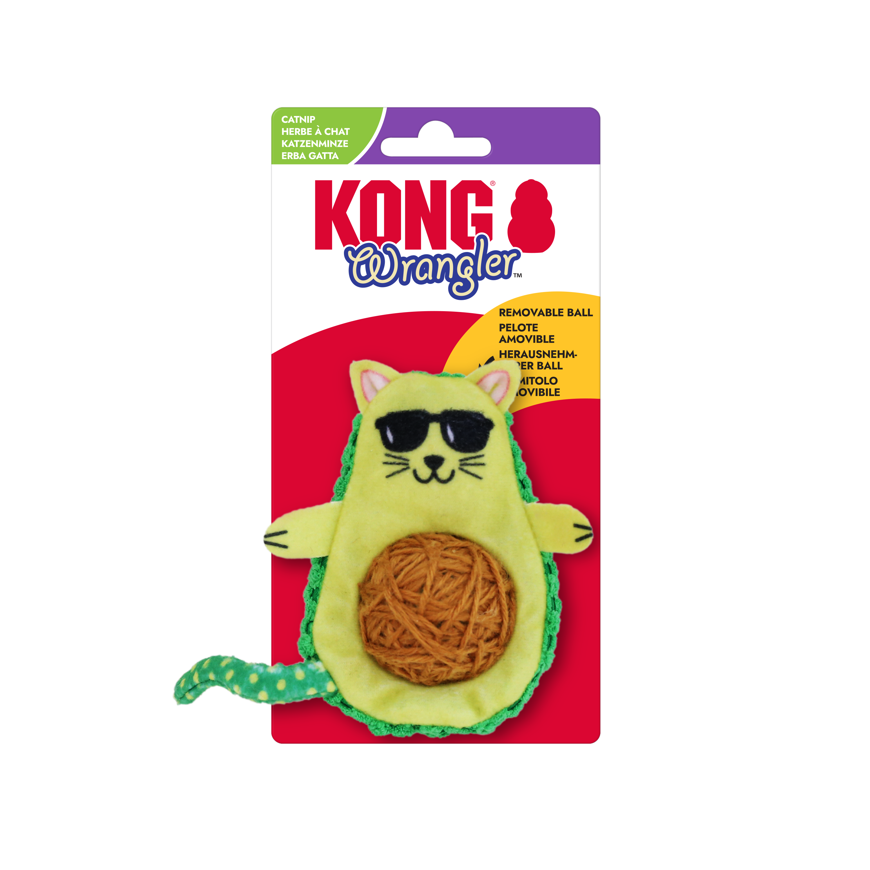 Kong Cat Wrangler AvoCATo