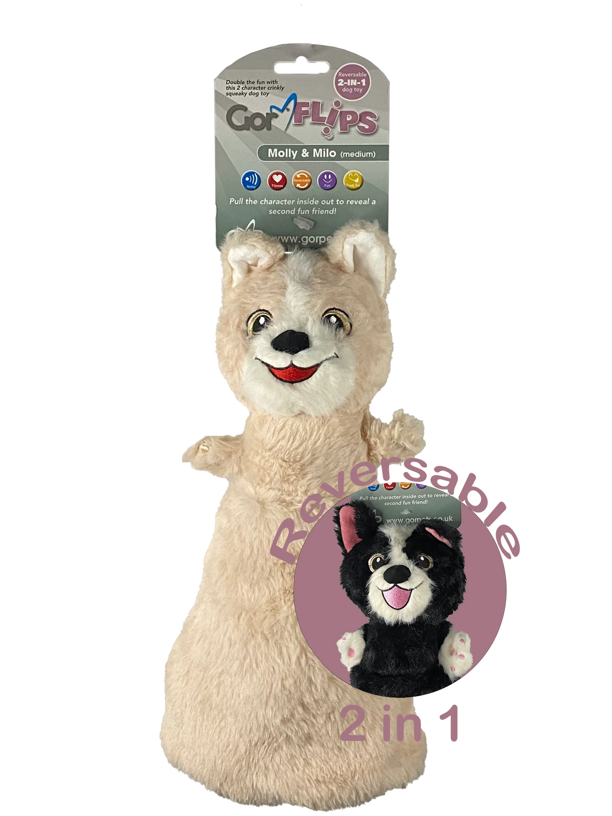 Gor Flips Molly & Milo Large (46cm)