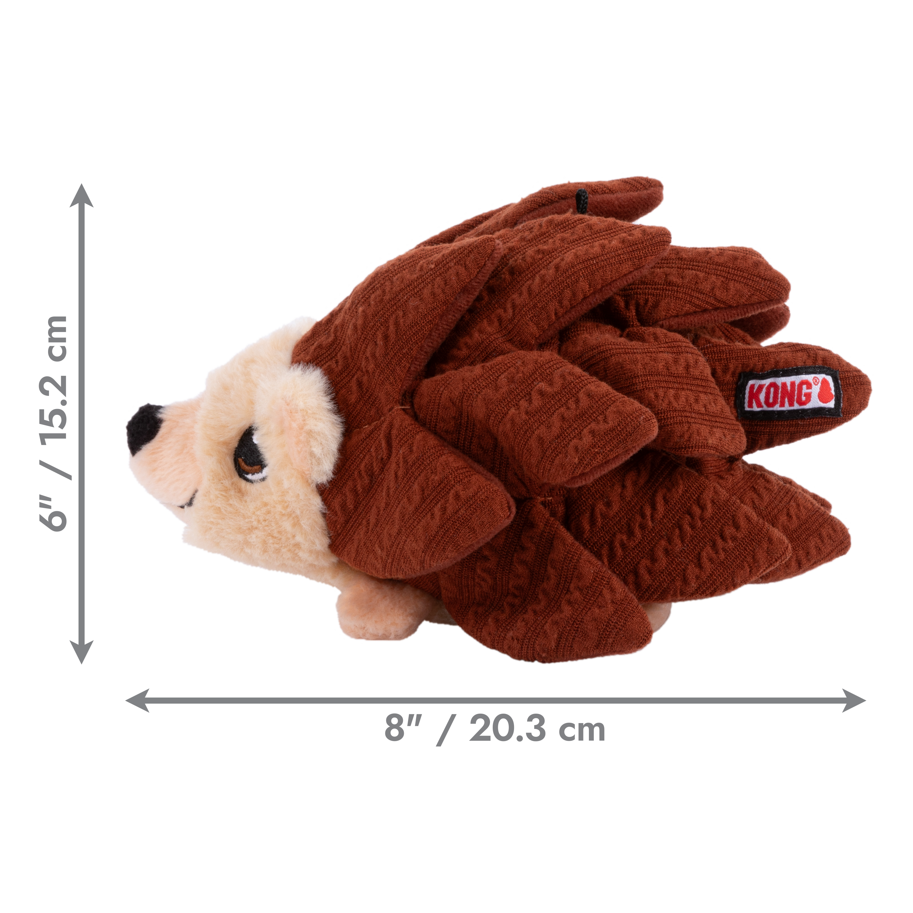 Kong Xmas ZigWigz Hedgehog Medium