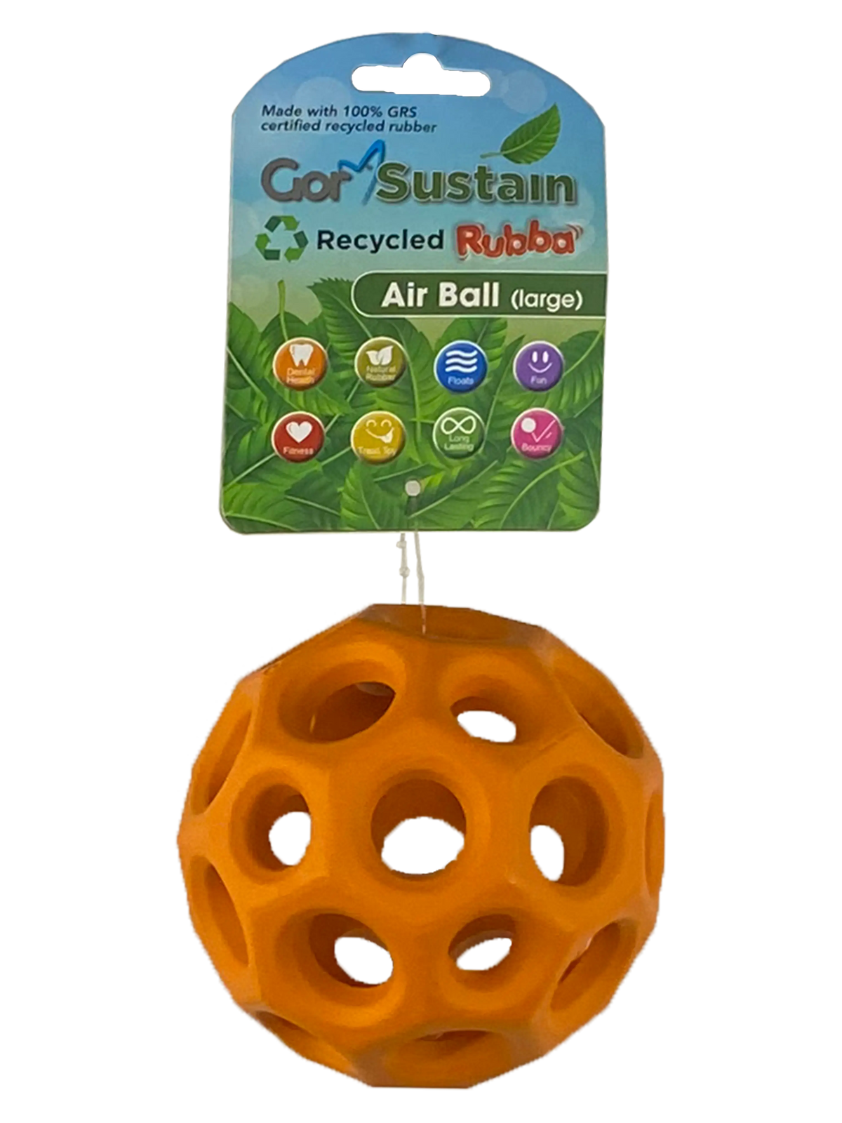 Gor Sustain Rubba Air Ball Large (10.5cm) Orange