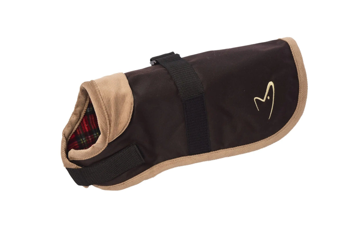 Edinburgh Wax Coat 30cm (12") Brown