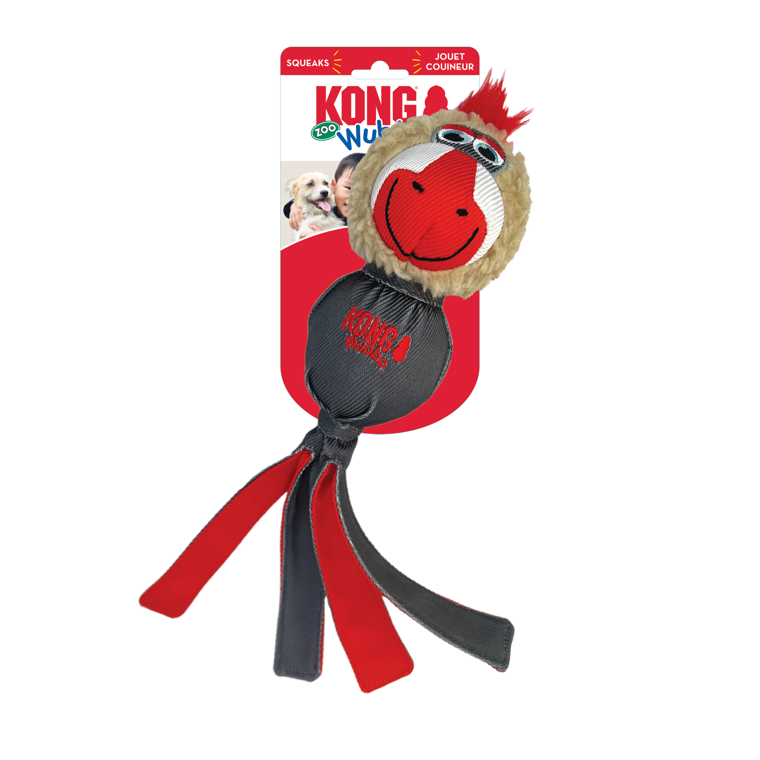 Kong Wubba Zoo Mandrill L