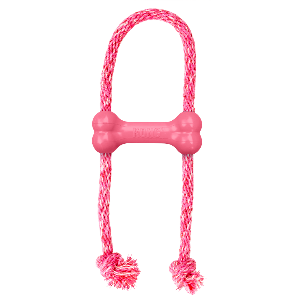 KONG Puppy Goodie Bone w/Rope XS EU