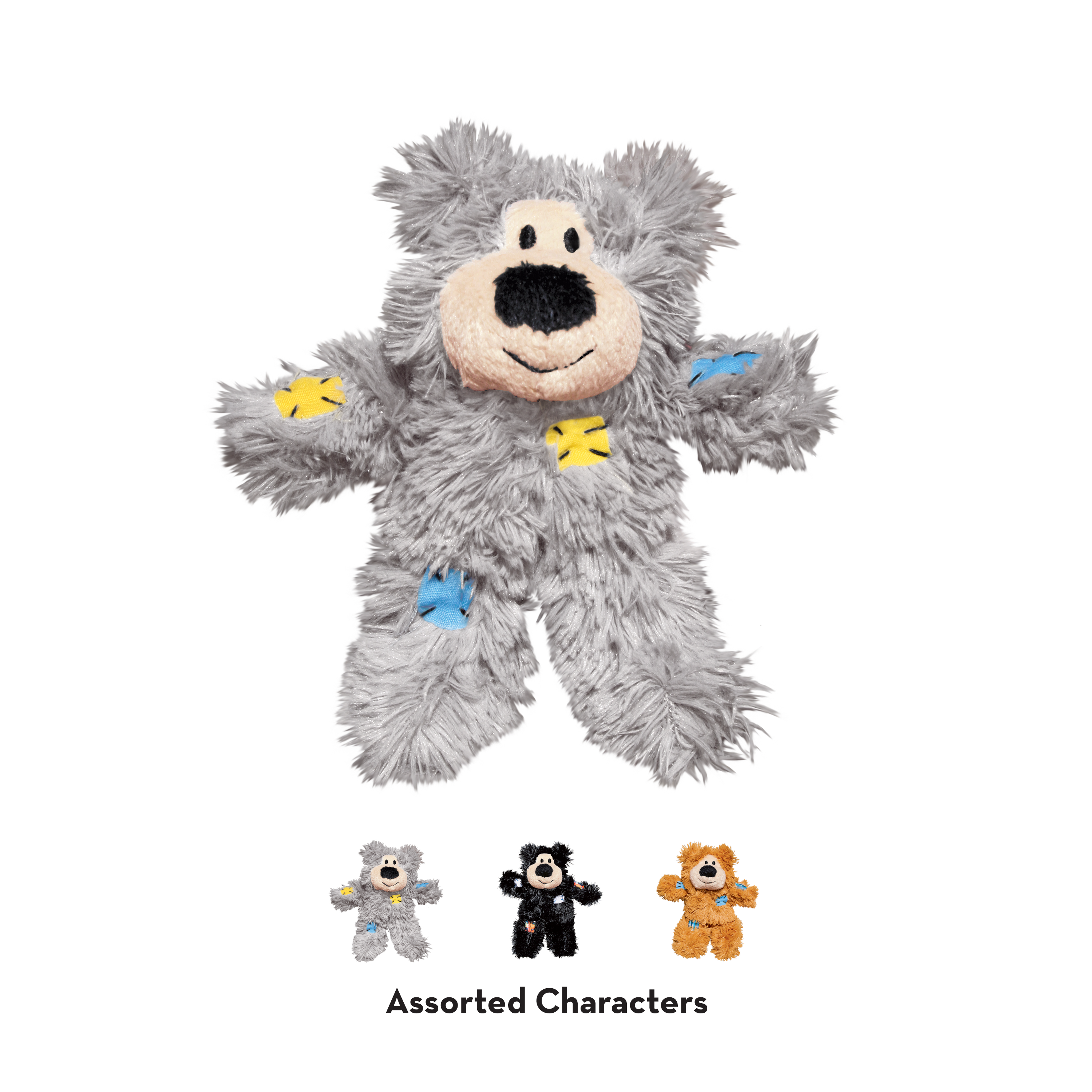 Kong Xmas Cat Softies Bear Assorted Each