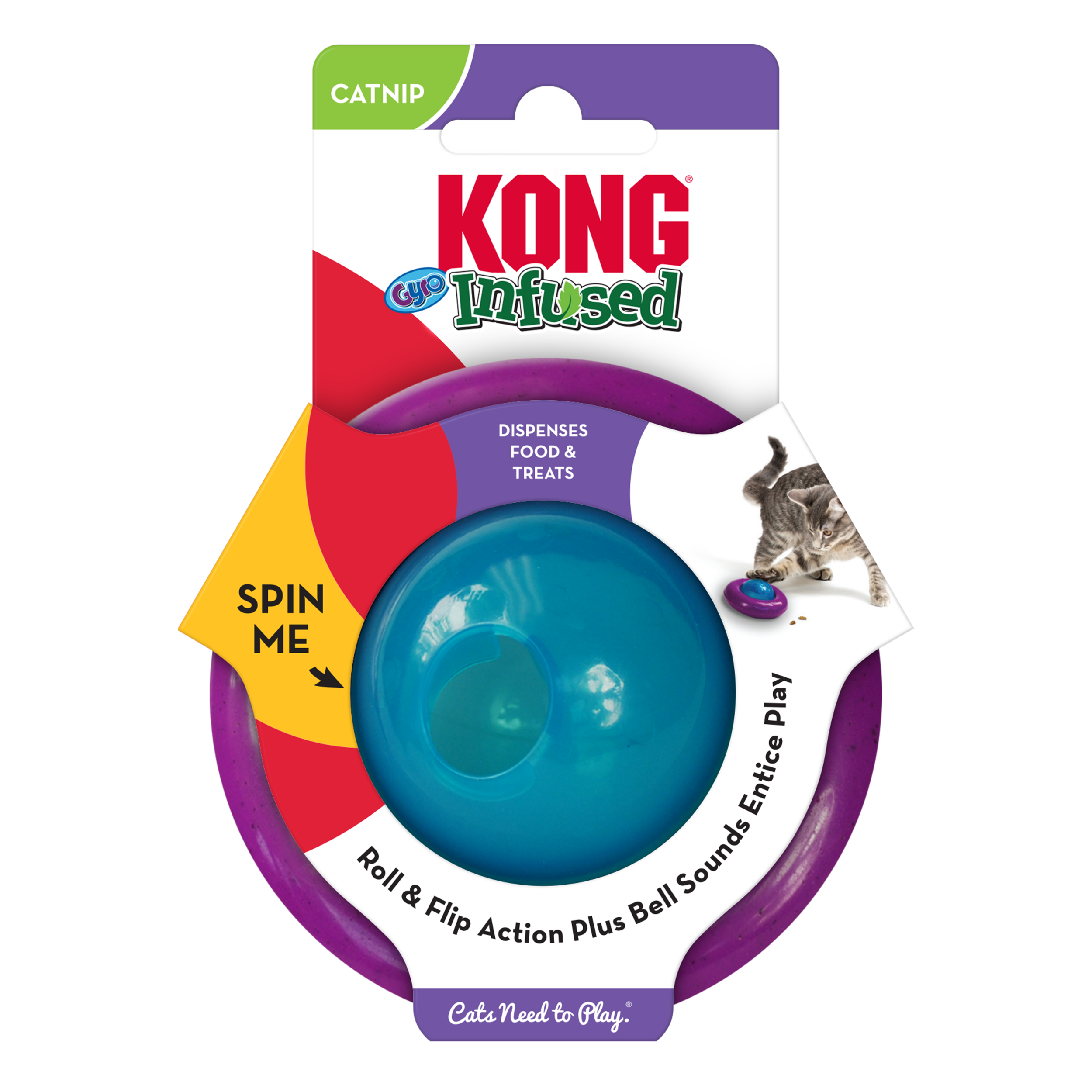 Kong Cat Infused Cat Gyro
