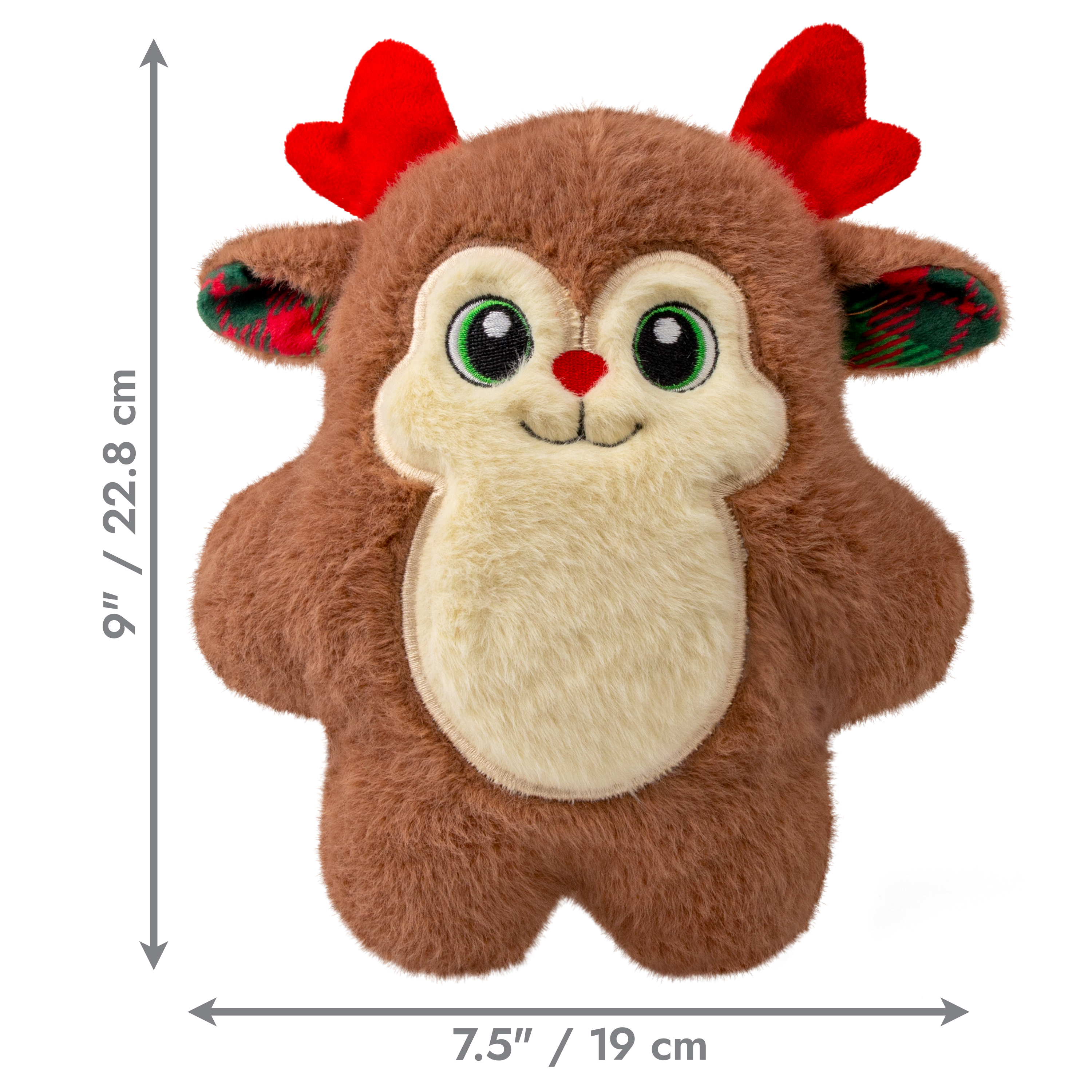 Kong Xmas Snuzzles Reindeer Medium M