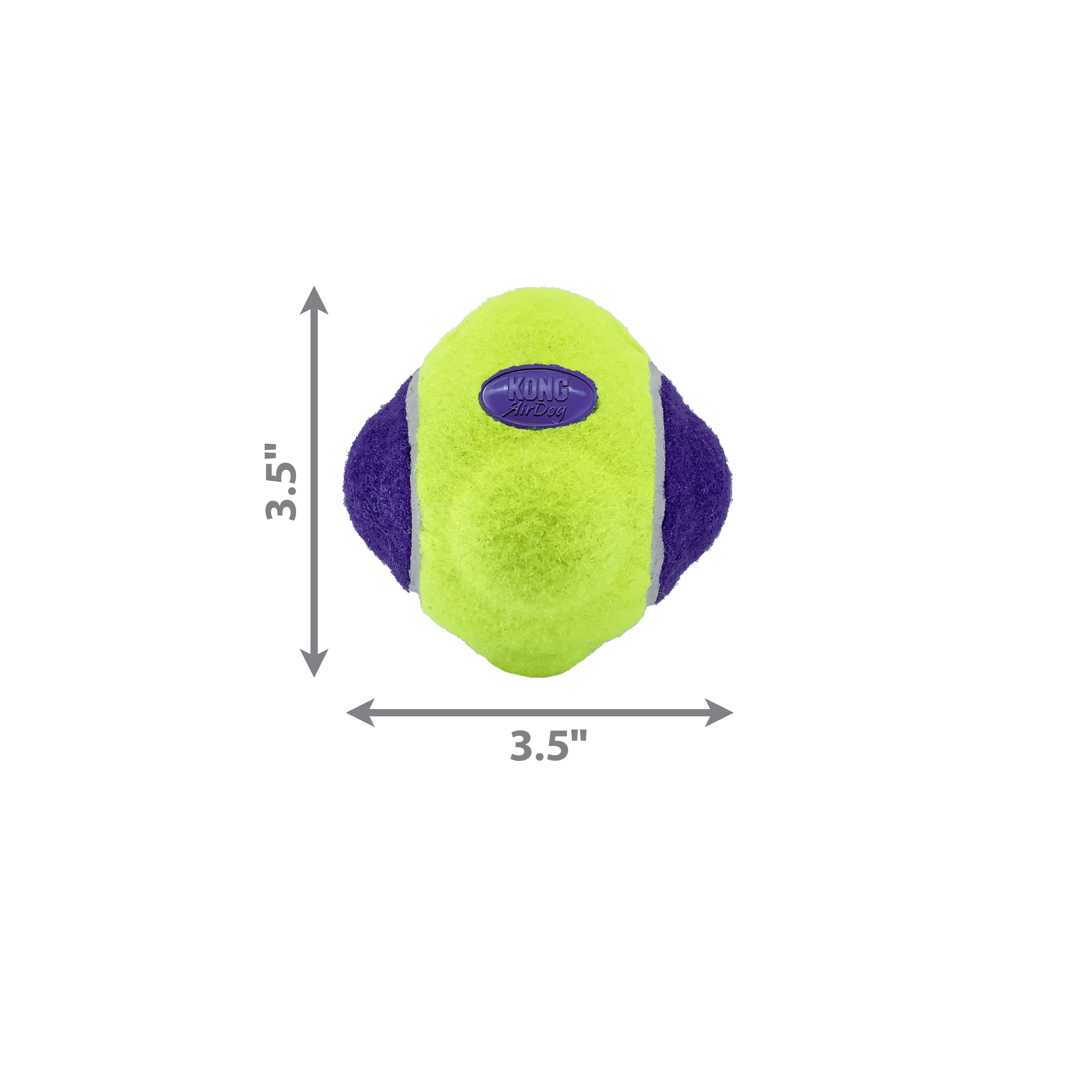 Kong Air Squeaker Tennis Ball Bulk L