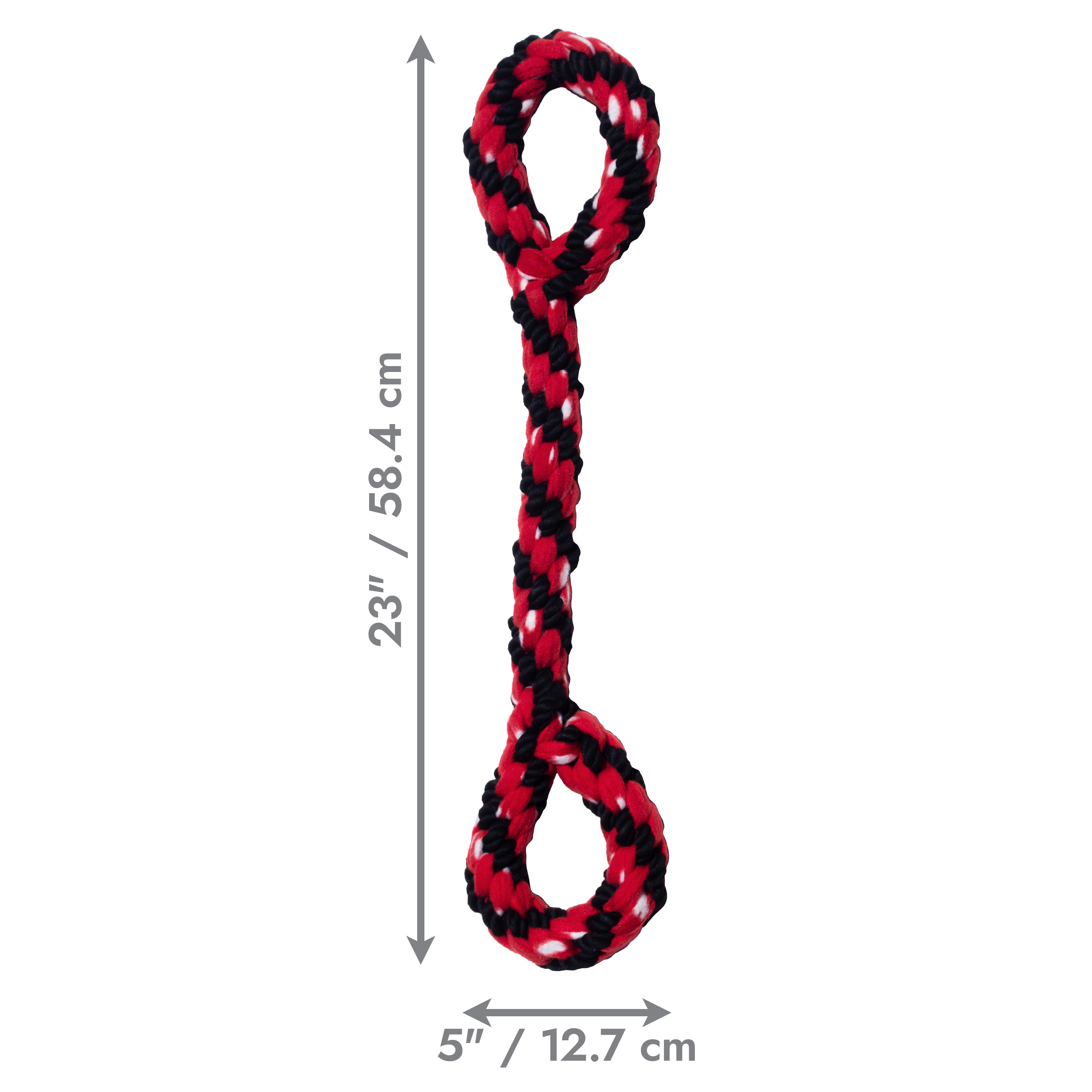 Kong Signature Rope Double Ring Tug