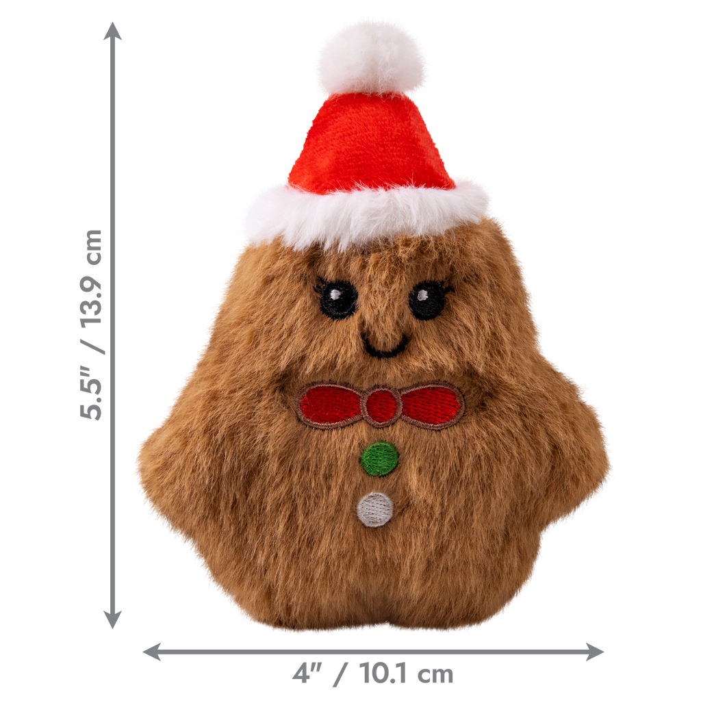 Kong Xmas Snuzzles Gingerbread Mini XS