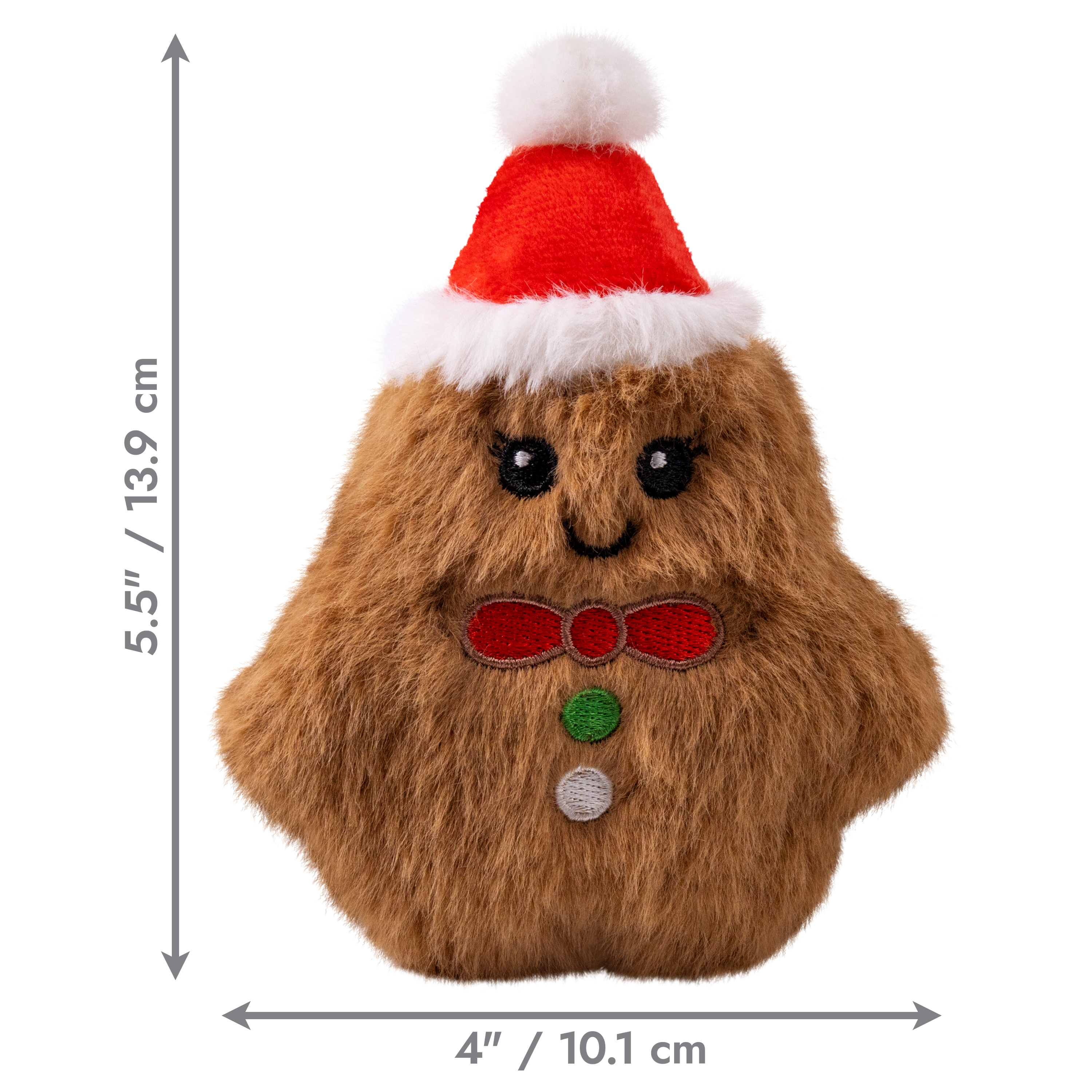 Kong Xmas Snuzzles Gingerbread Mini XS