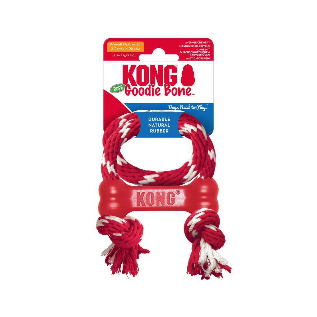 KONG Goodie Bone w/Rope XS EU