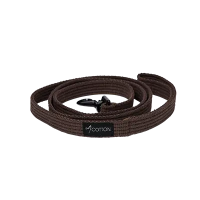 Gor Cotton Leash Small Brown 1.5cm x 140cm