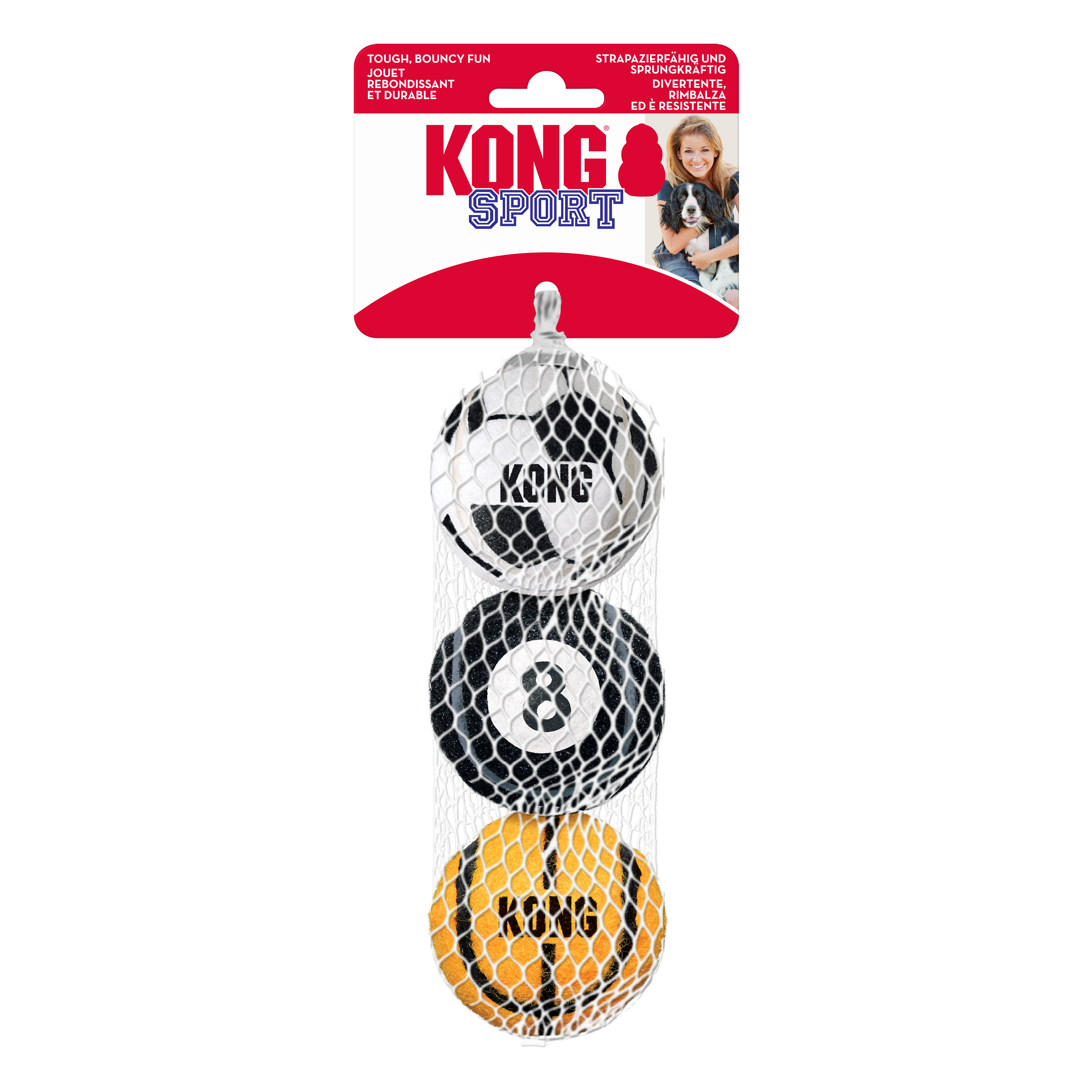 Kong Sport Balls x3 Medium