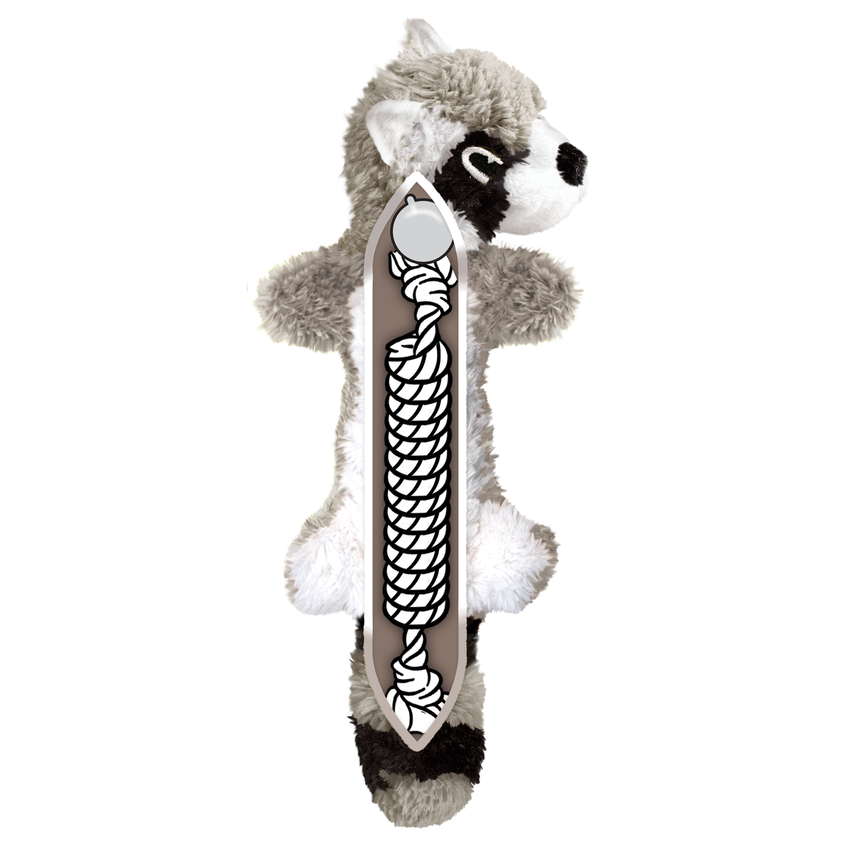 Kong Scrunch Knots Raccoon L