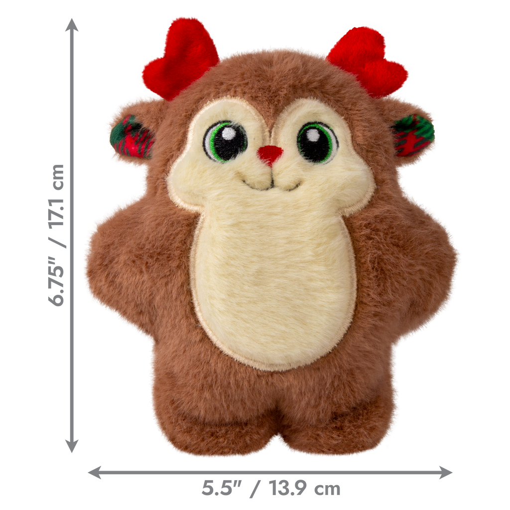 Kong Xmas Snuzzles Reindeer Small Small