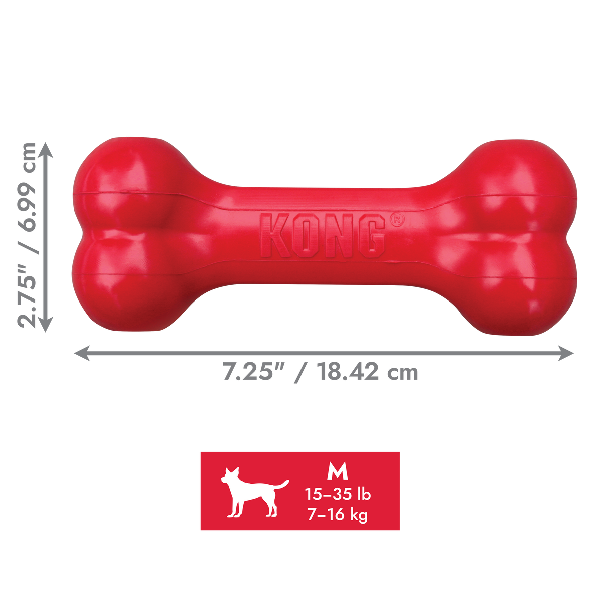 KONG Goodie Bone Md EU