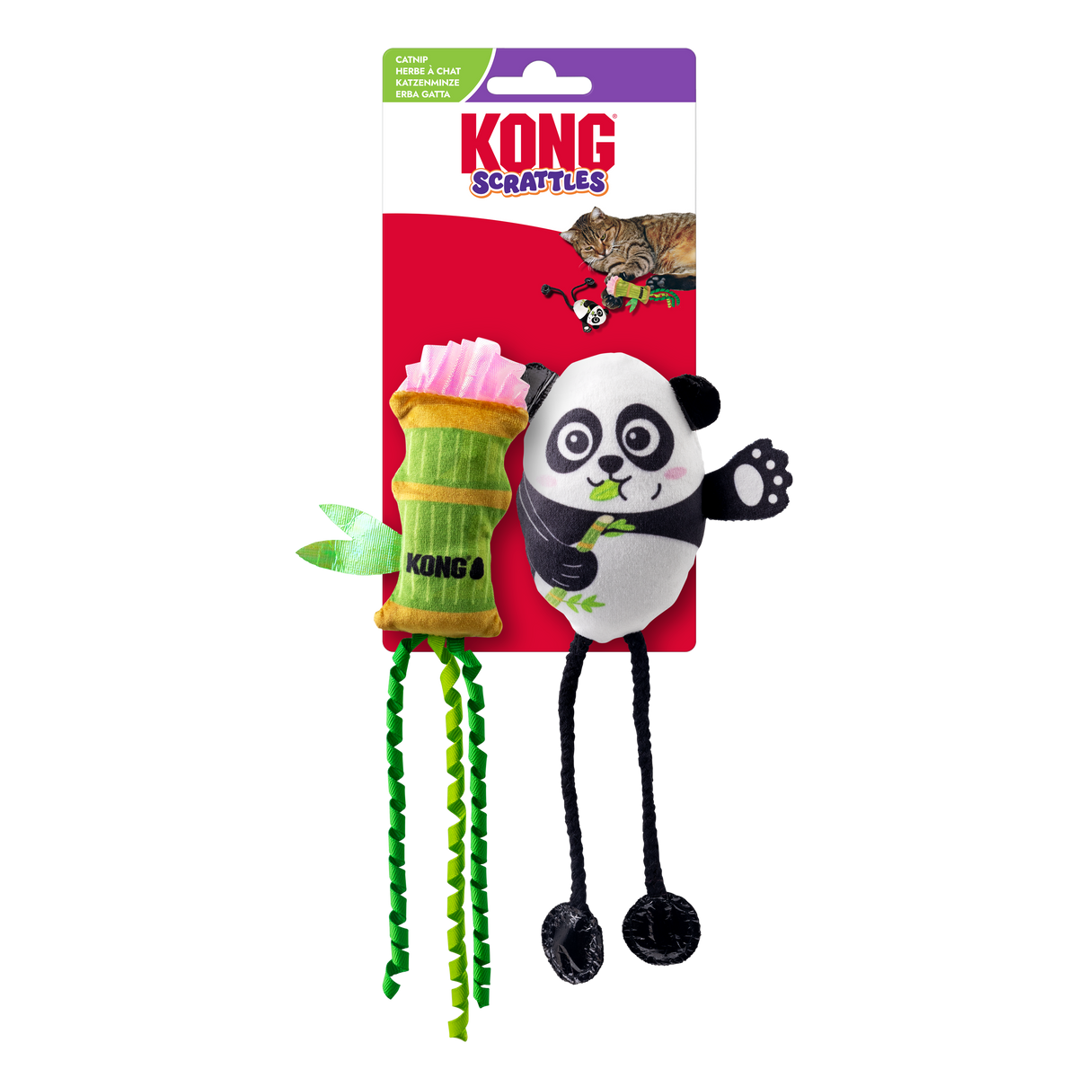 Scrattles Panda 2-pk EU