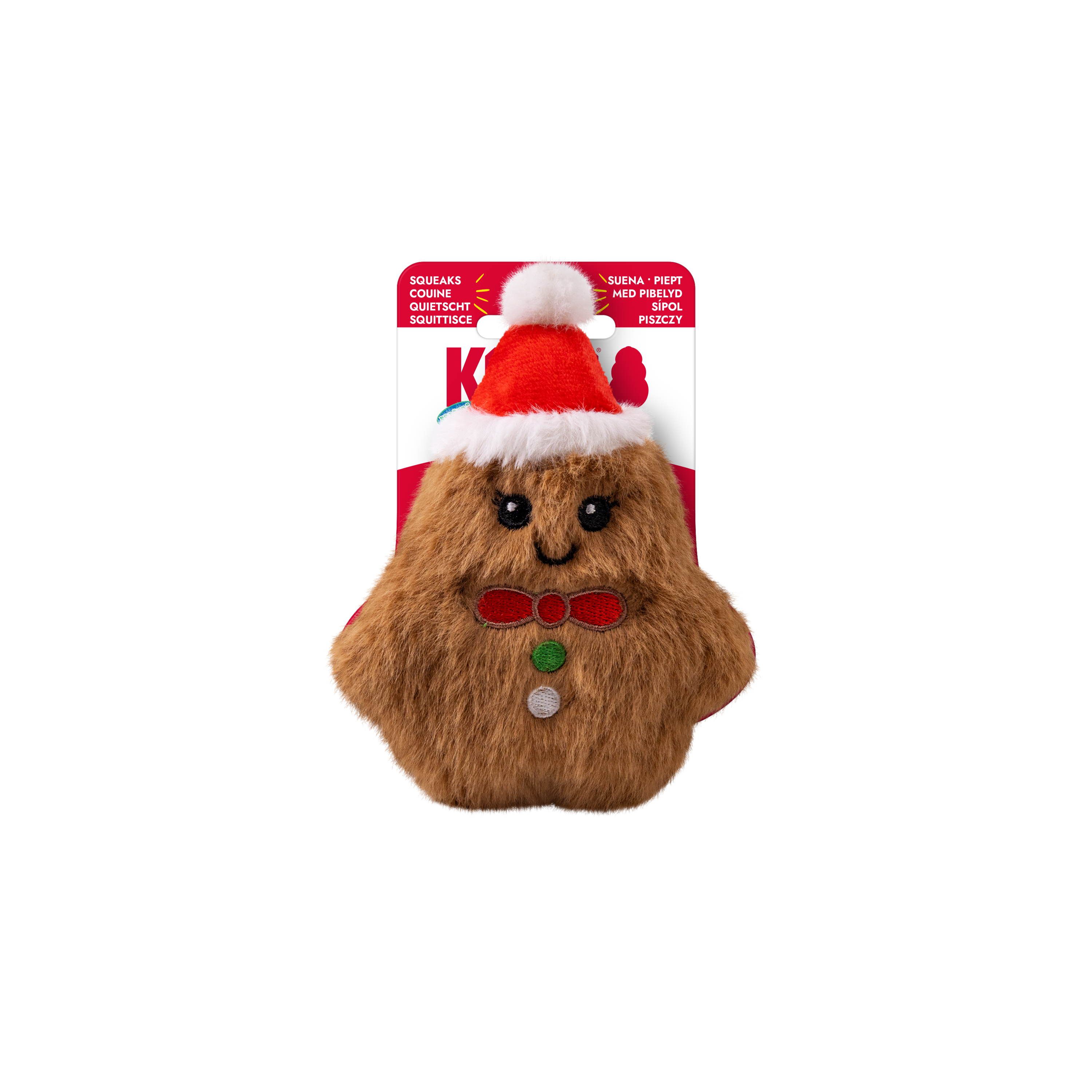 Kong Xmas Snuzzles Gingerbread Mini XS